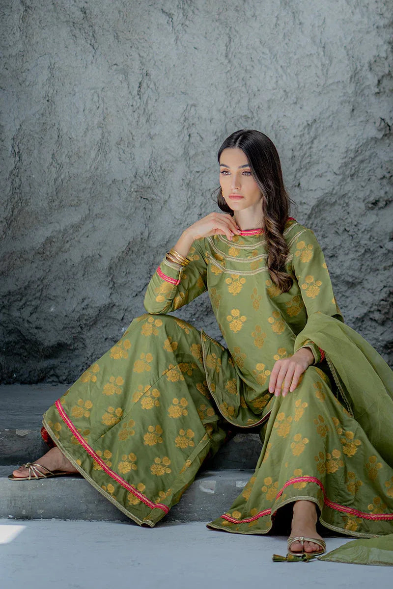 Ego | Diva Premium | CHARMED 3 PIECE - Aqsa Fabrics