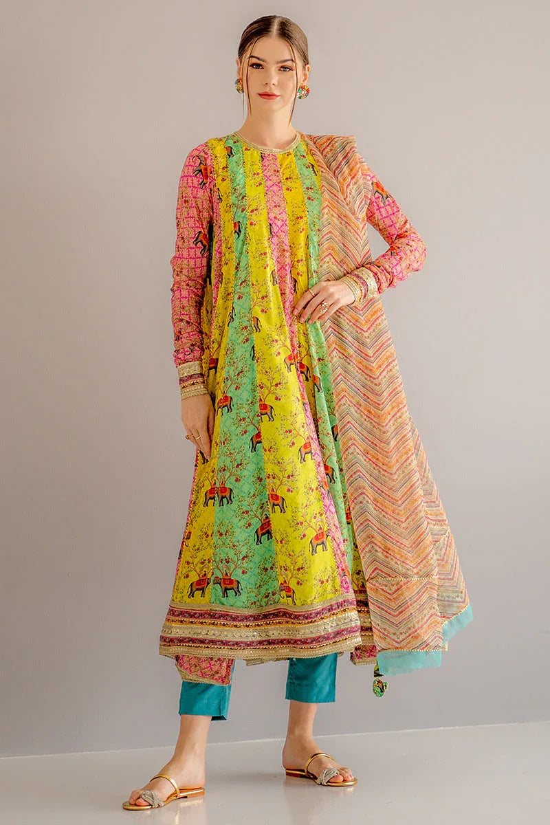 Ego | Diva Premium | MUGHAL 3 PIECE - Aqsa Fabrics