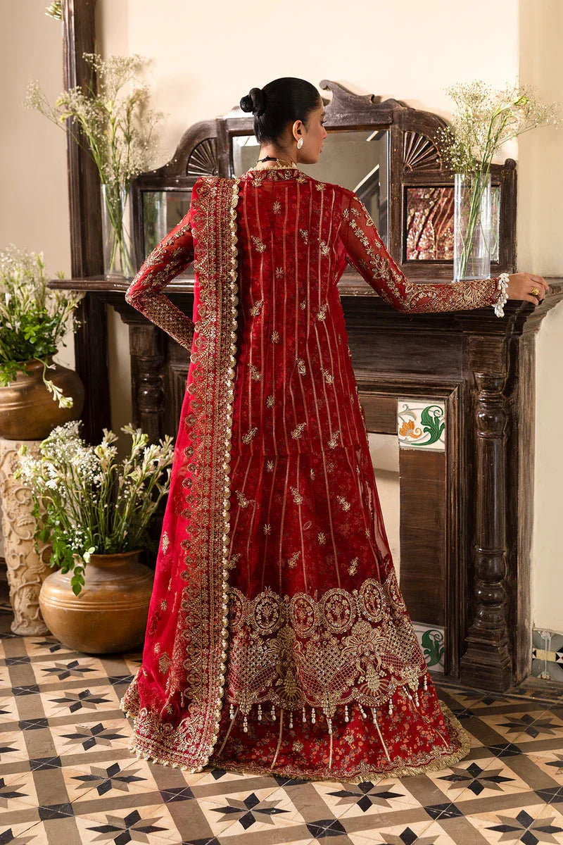 Afrozeh | Dastangoi 25 | Tearose - Aqsa Fabrics