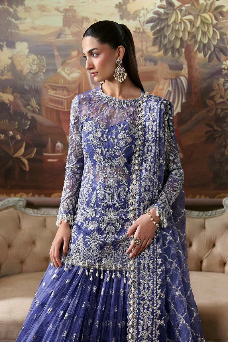 Afrozeh | Dastangoi 25 | Bloomveil - Aqsa Fabrics