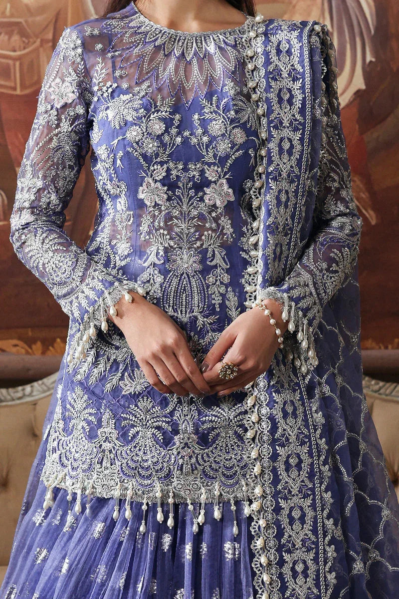 Afrozeh | Dastangoi 25 | Bloomveil - Aqsa Fabrics