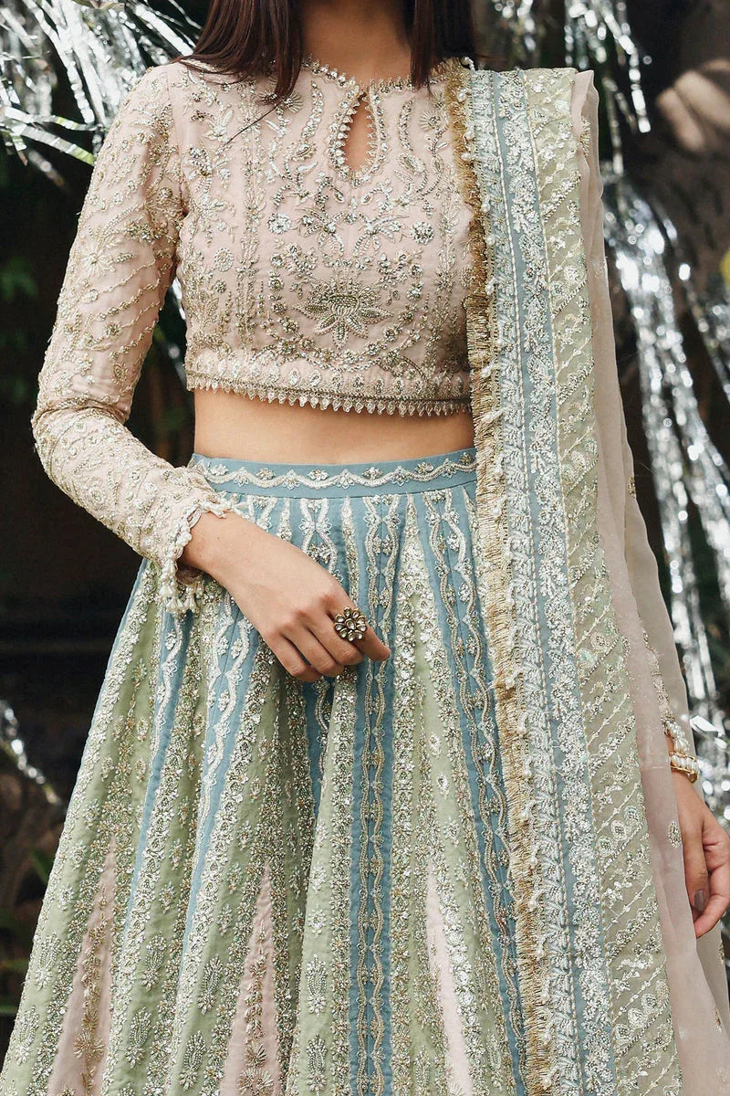 Afrozeh | Dastangoi 25 | Petalhour - Aqsa Fabrics