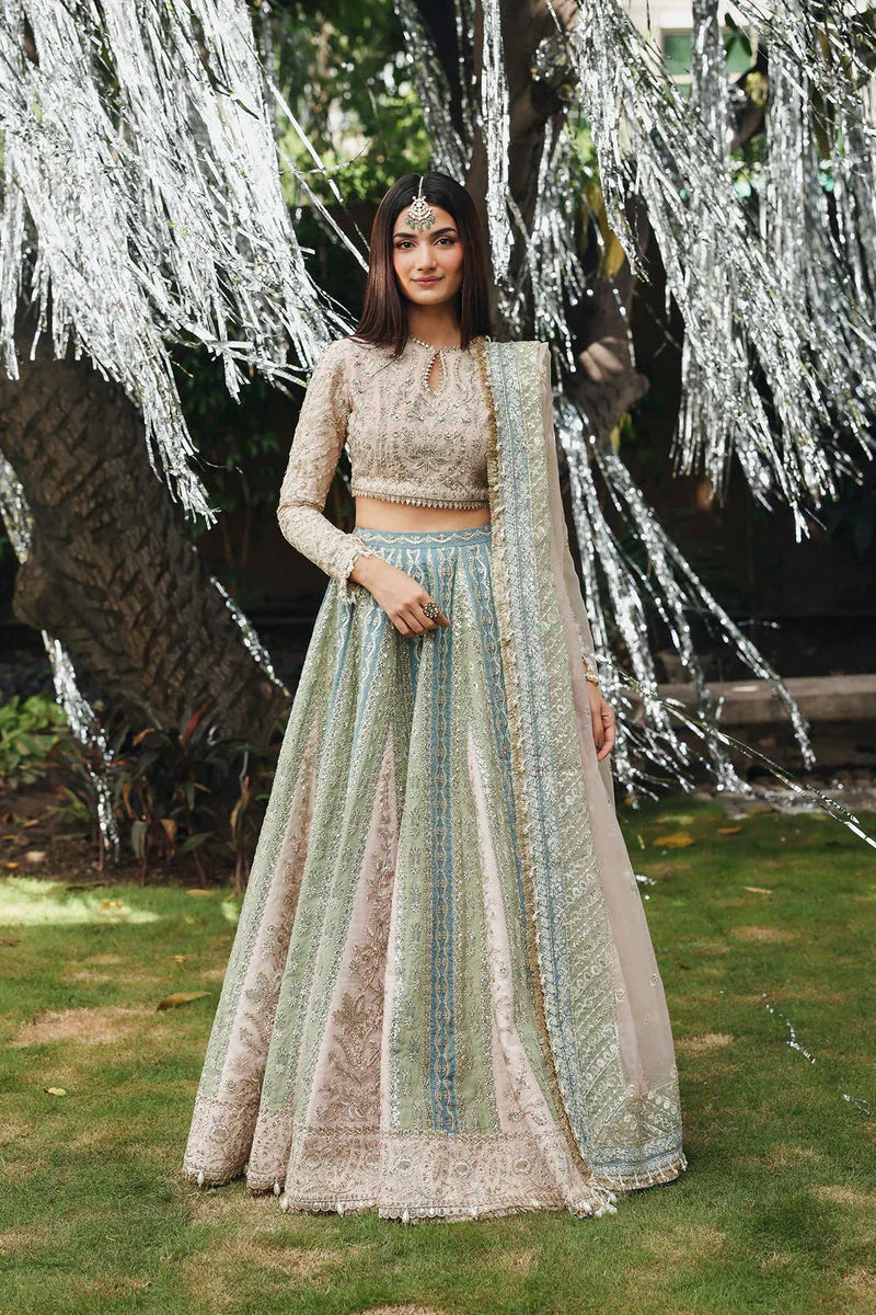 Afrozeh | Dastangoi 25 | Petalhour - Aqsa Fabrics
