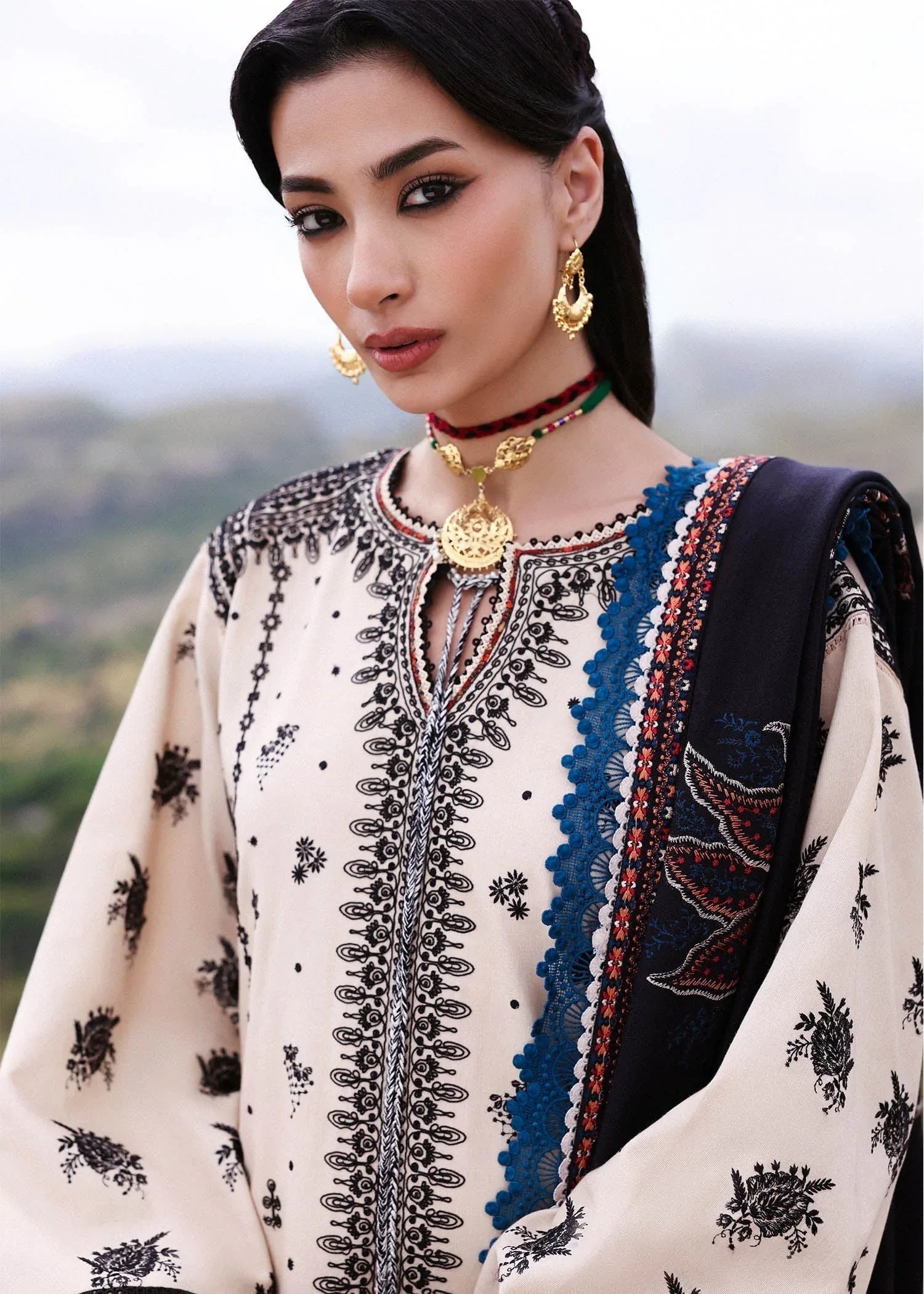 Hussain Rehar | Khaddar 25 | Dhanak - Aqsa Fabrics