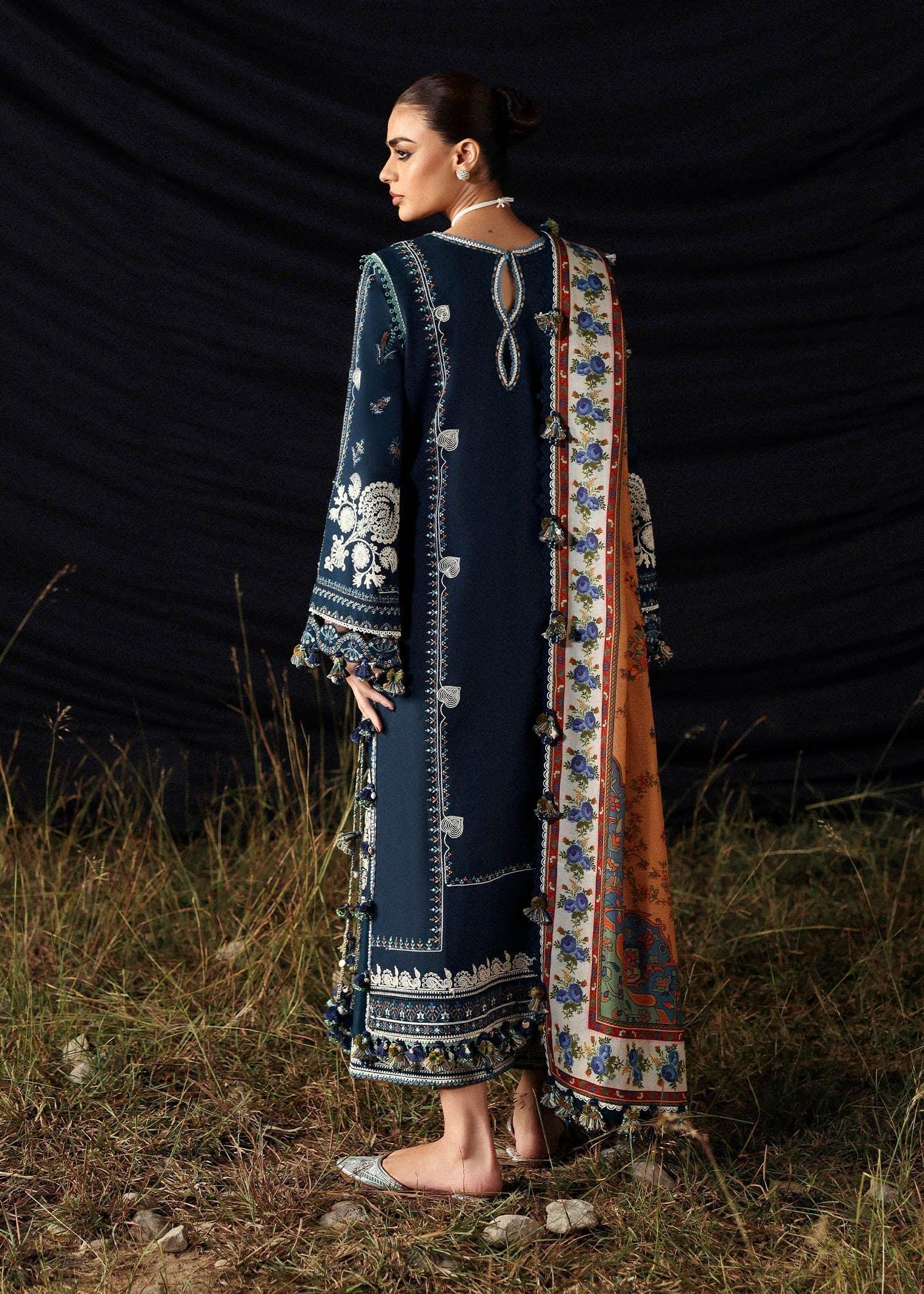 Hussain Rehar | Khaddar 25 | Chashm-e-Bahr - Aqsa Fabrics