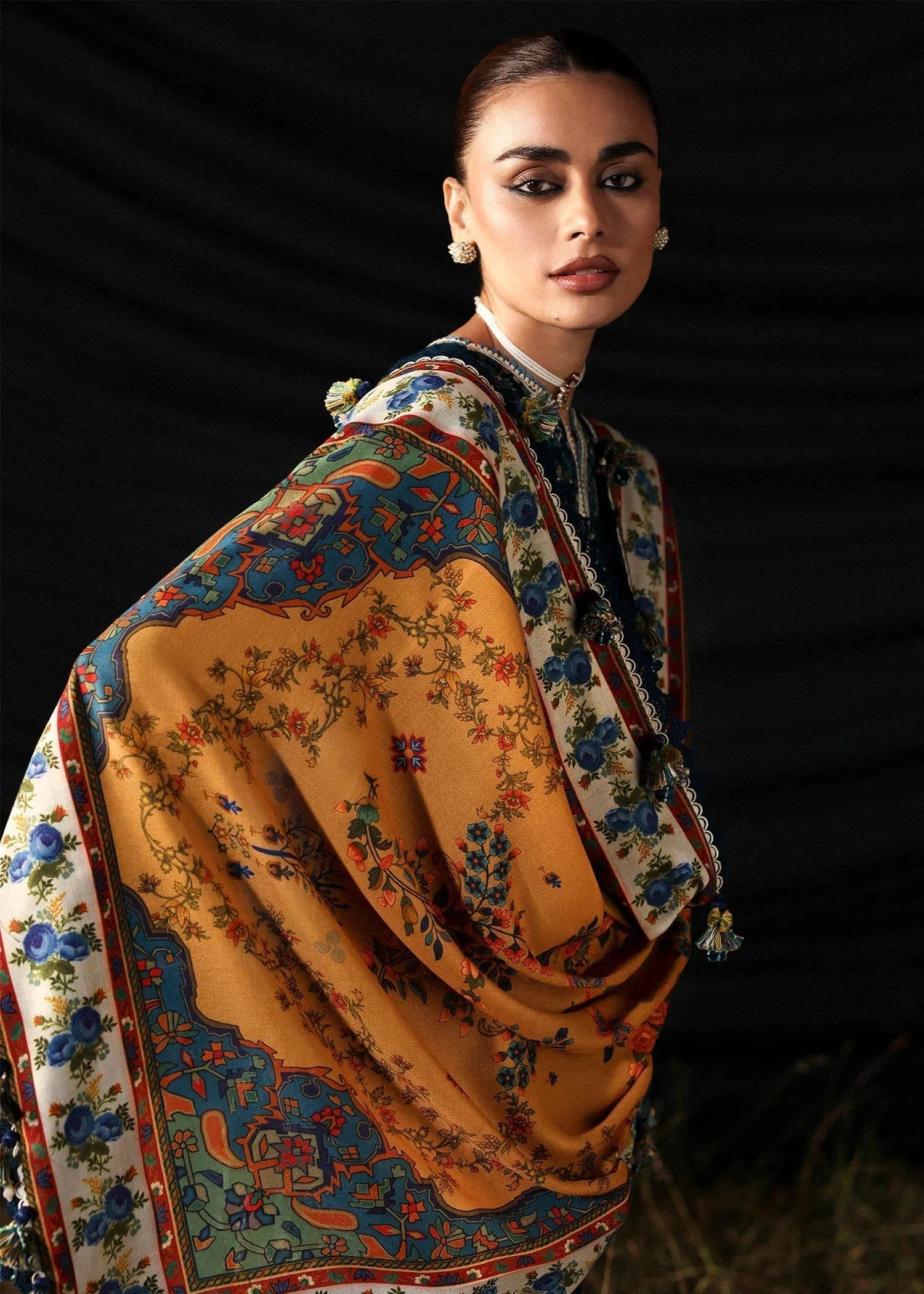 Hussain Rehar | Khaddar 25 | Chashm-e-Bahr - Aqsa Fabrics