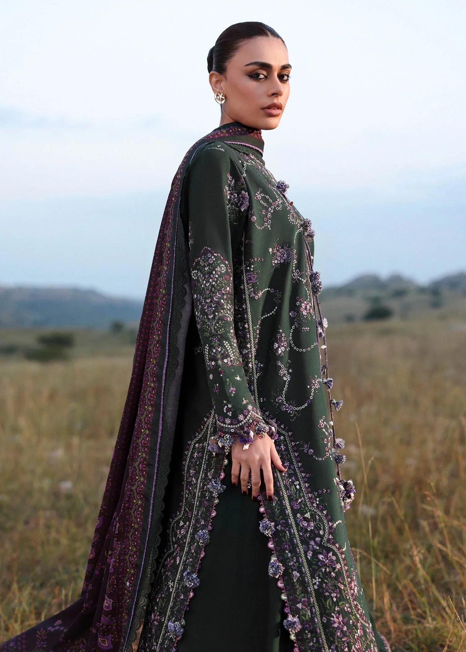 Hussain Rehar | Khaddar 25 | Gulbasi - Aqsa Fabrics