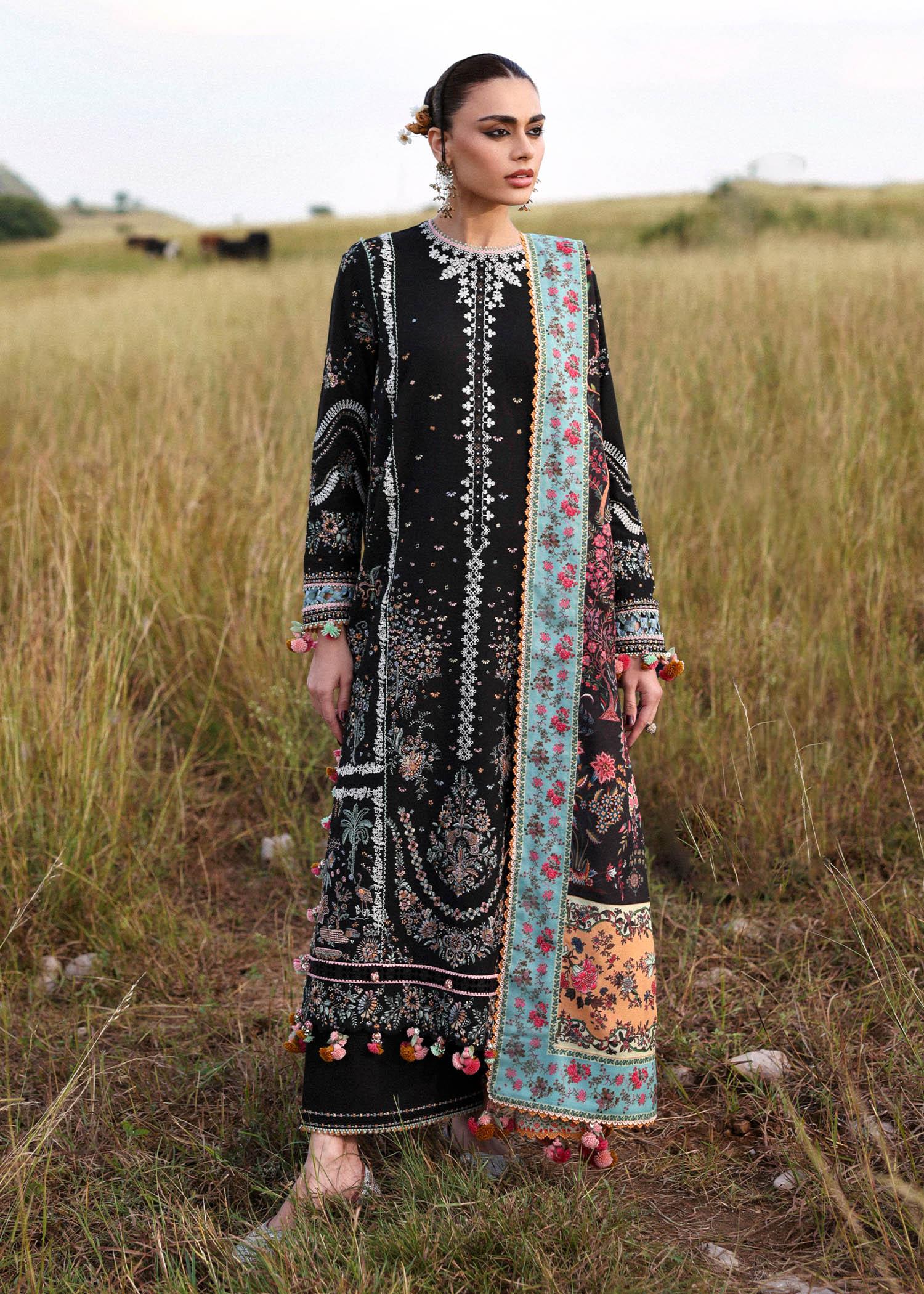 Hussain Rehar | Khaddar 25 | Malika - Aqsa Fabrics