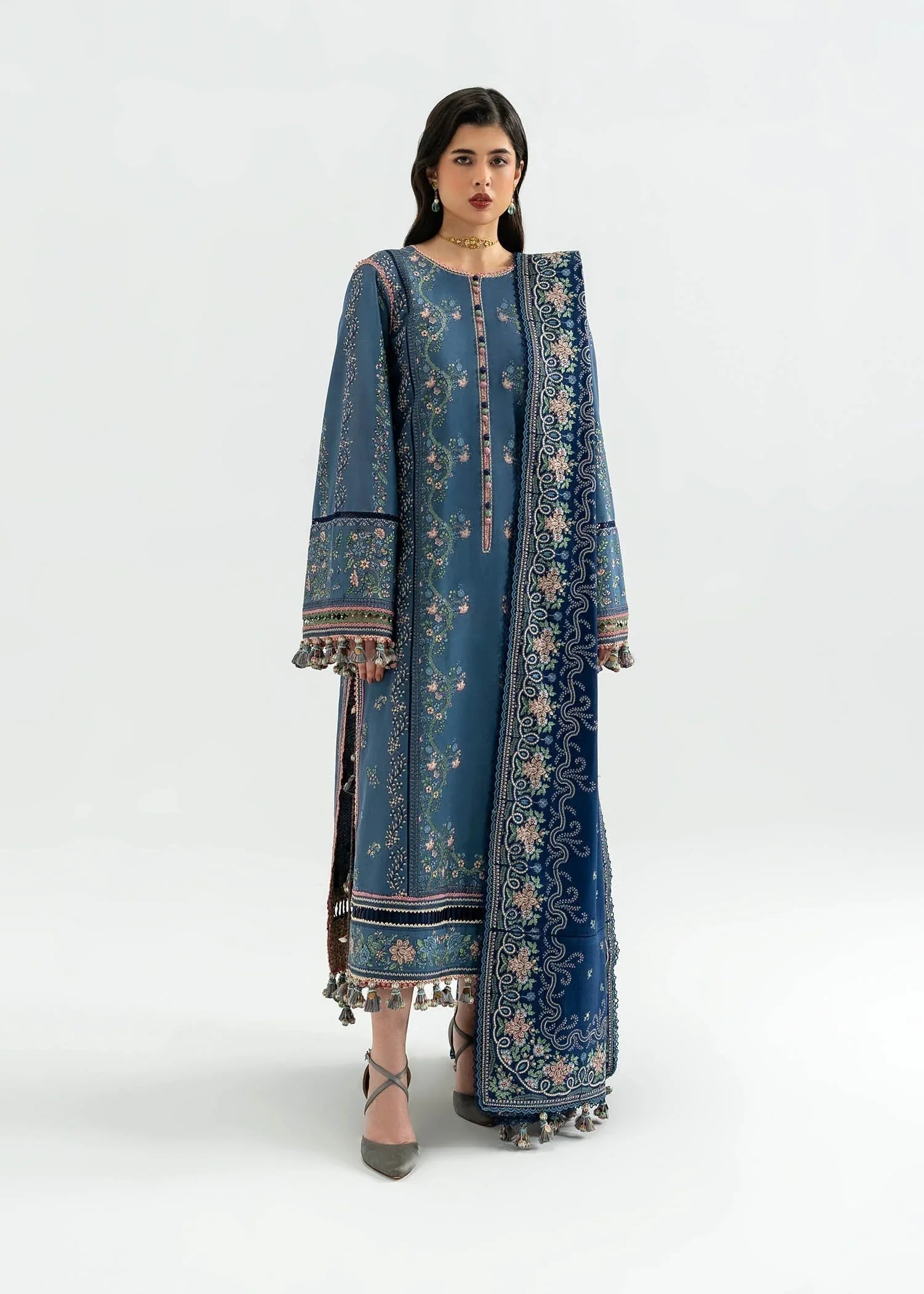 Hussain Rehar | Khaddar 25 | Saya - Aqsa Fabrics
