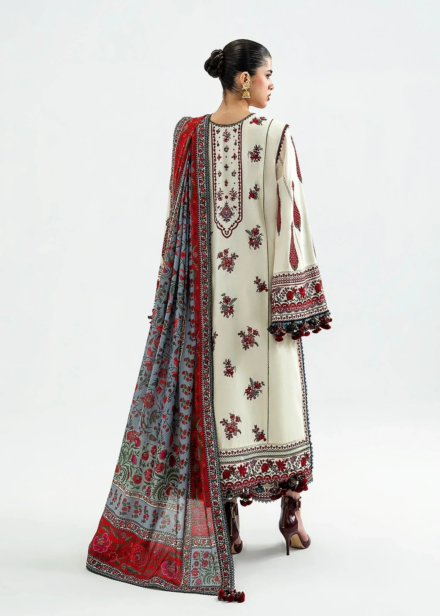 Hussain Rehar | Khaddar 25 | Gulban - Aqsa Fabrics