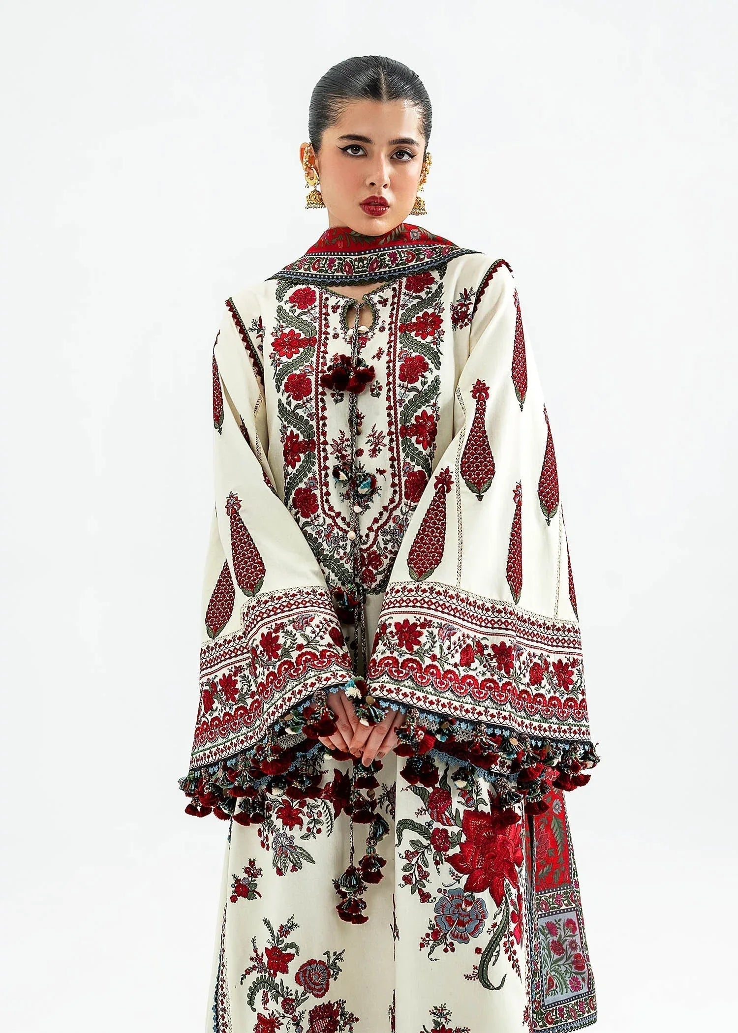 Hussain Rehar | Khaddar 25 | Gulban - Aqsa Fabrics