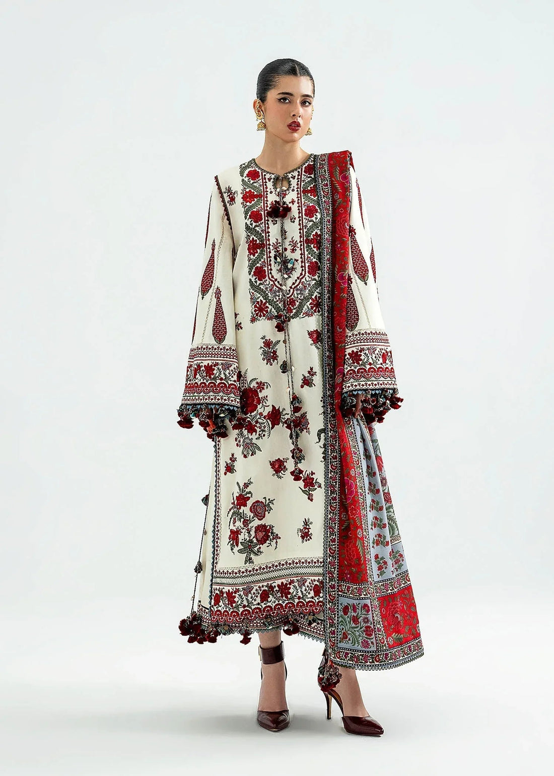 Hussain Rehar | Khaddar 25 | Gulban - Aqsa Fabrics