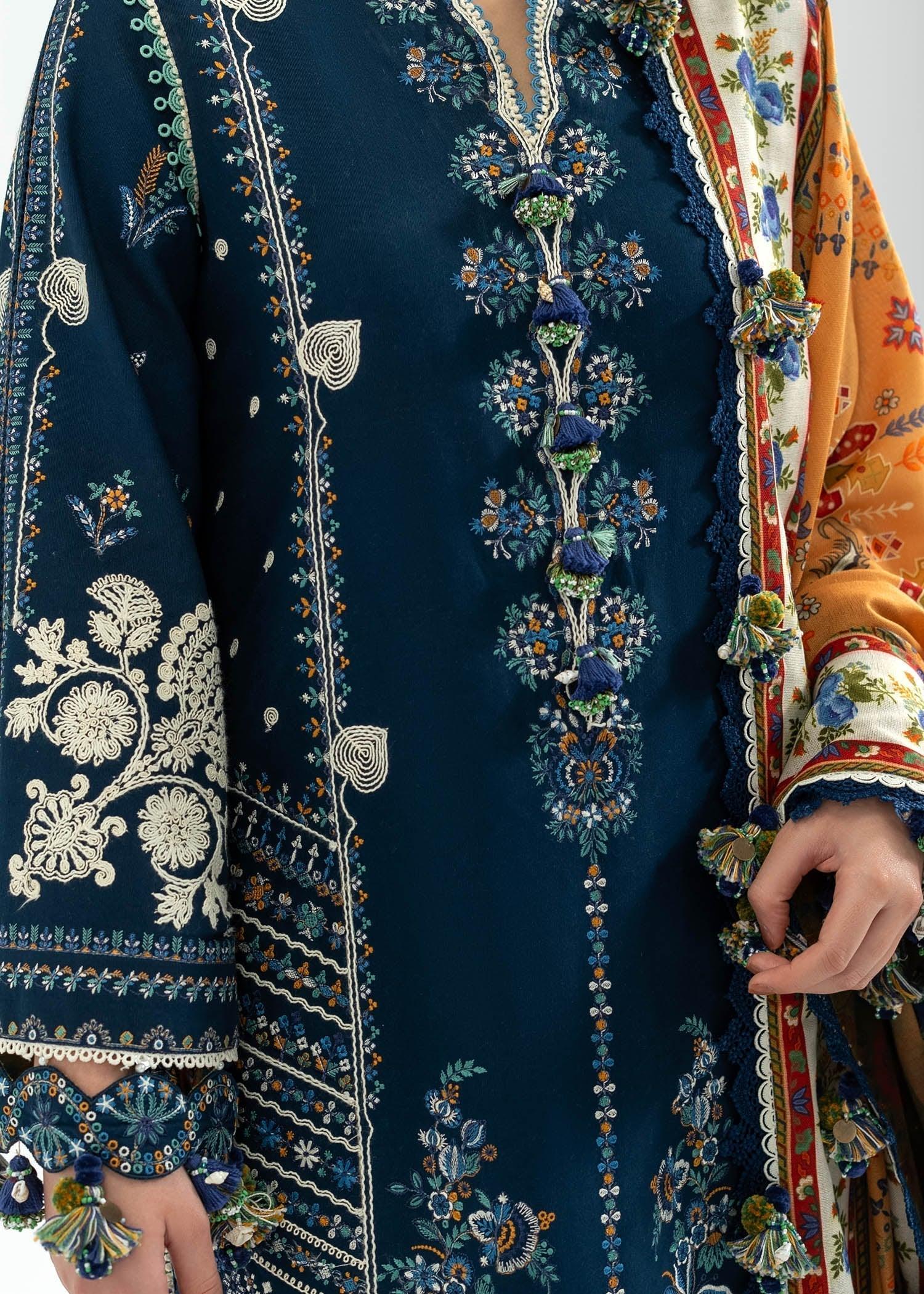 Hussain Rehar | Khaddar 25 | Chashm-e-Bahr - Aqsa Fabrics