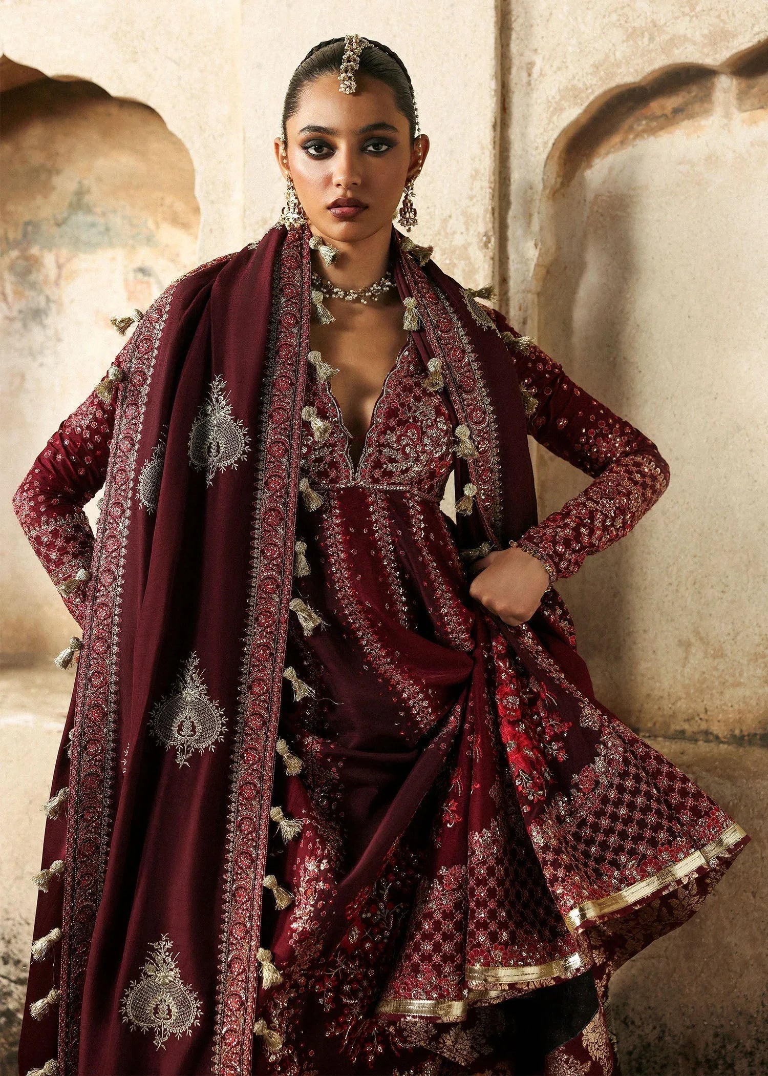 Hussain Rehar | Massarat Formals 25 | Gulnar - Aqsa Fabrics