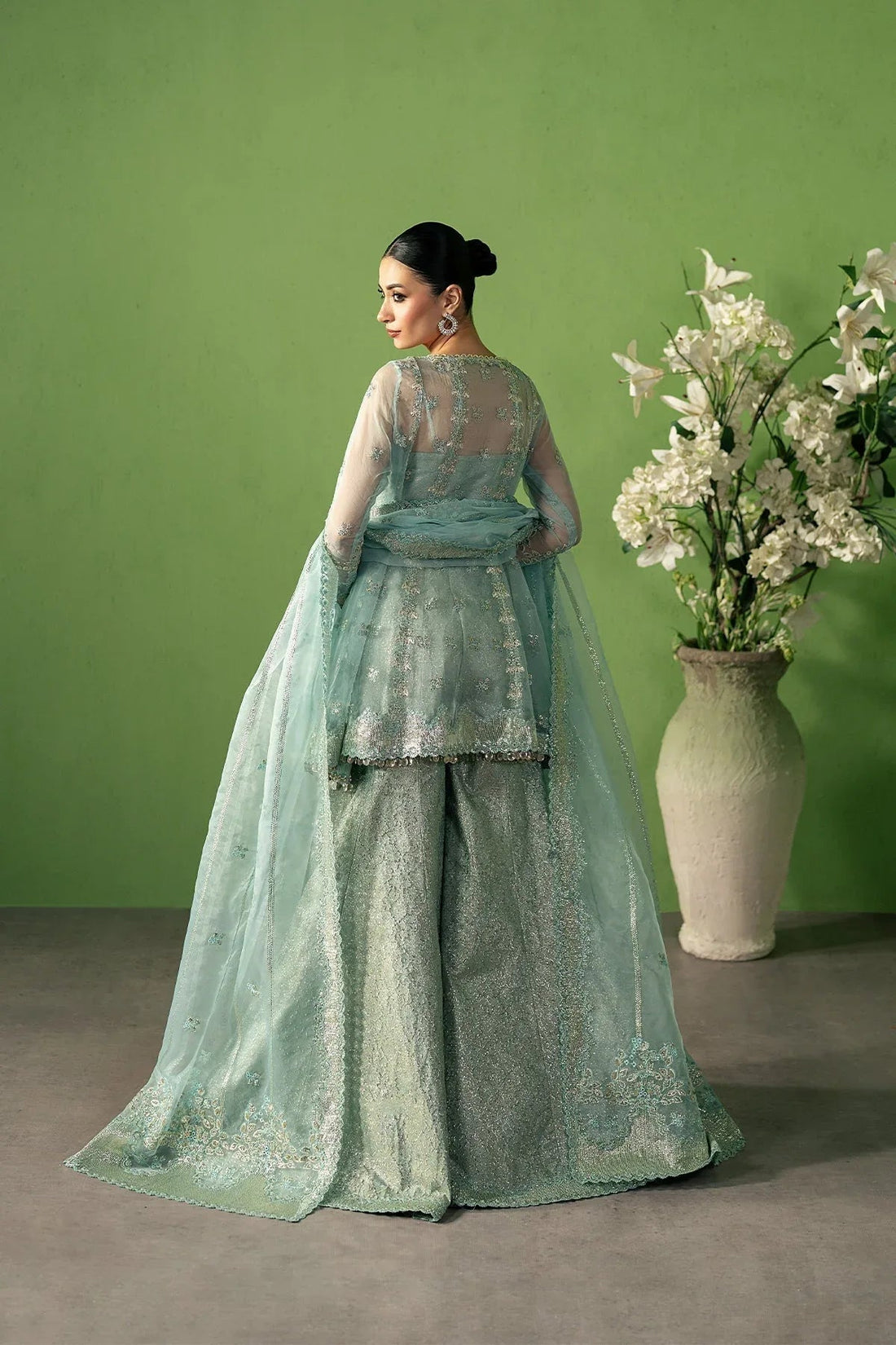 Ayzel | Pehli Nazar 25 | Zarbaaf - Aqsa Fabrics