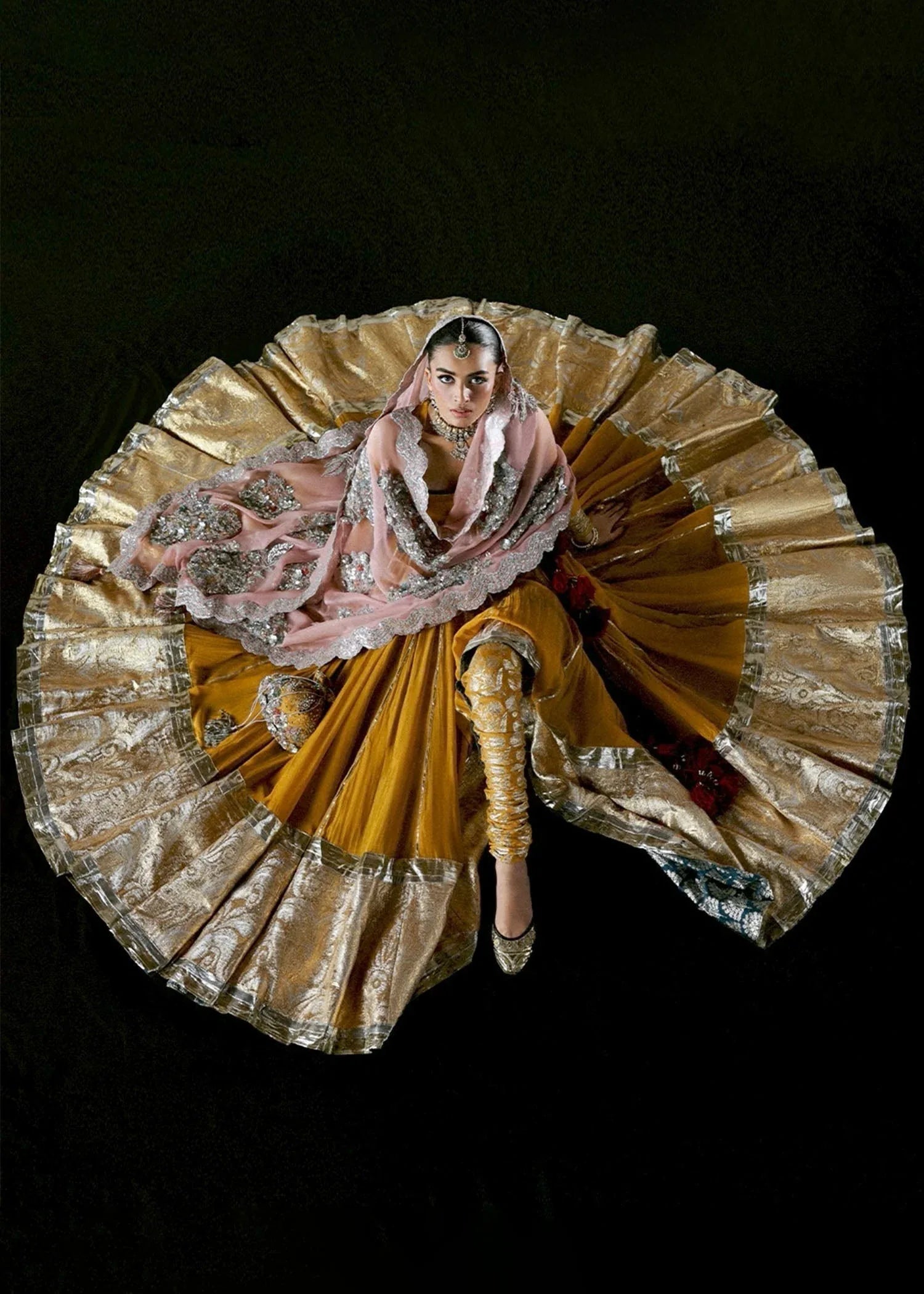 Hussain Rehar I Dilruba Bridals | Elika - Aqsa Fabrics