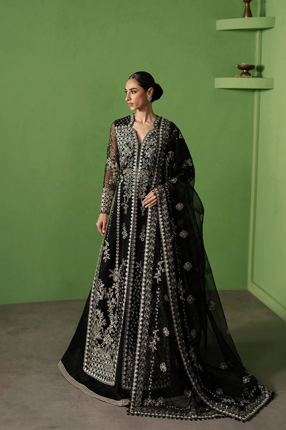 Ayzel | Pehli Nazar 25 | Manzar - Aqsa Fabrics
