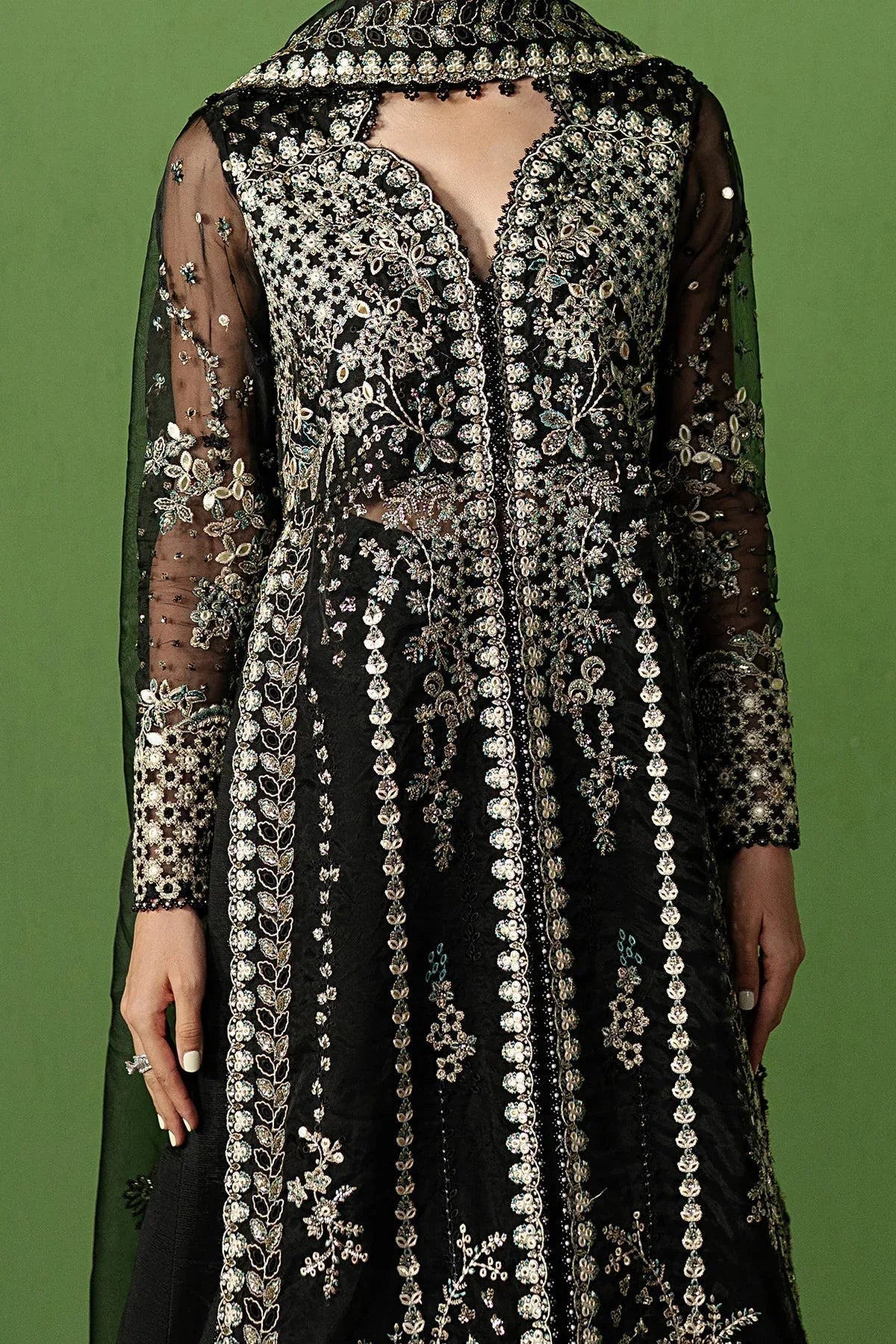 Ayzel | Pehli Nazar 25 | Manzar - Aqsa Fabrics