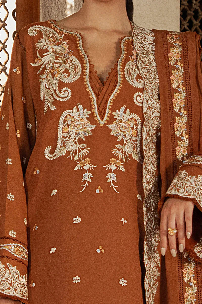 Afrozeh | October Winter Pret 25 | Bresca - Aqsa Fabrics