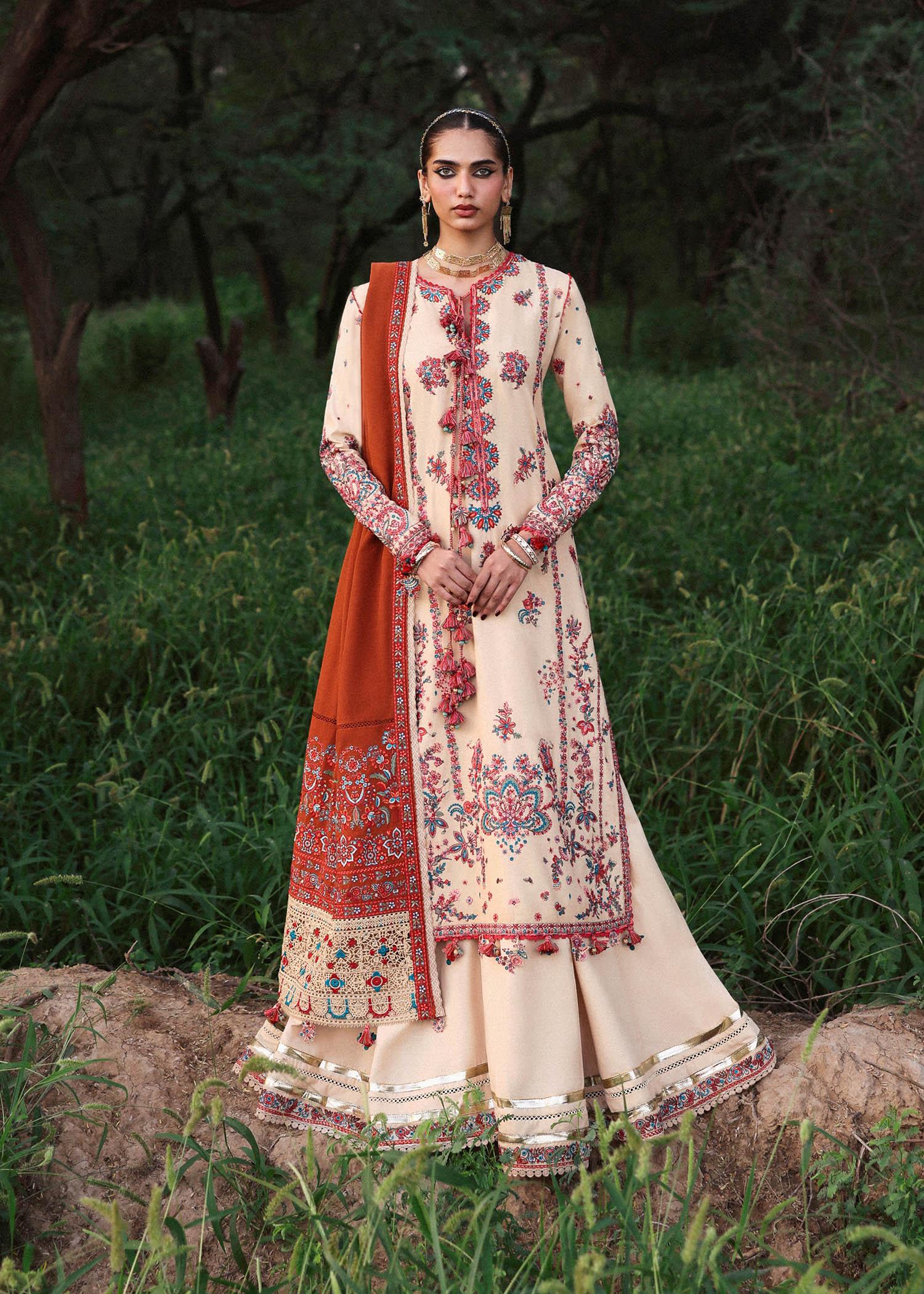 Hussain Rehar | Karandi 25 | Riva - Aqsa Fabrics