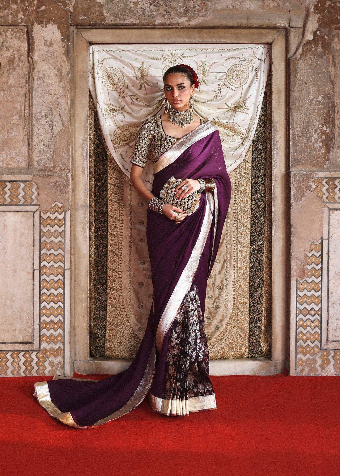 Hussain Rehar I Dilruba Bridals | Roya - Aqsa Fabrics