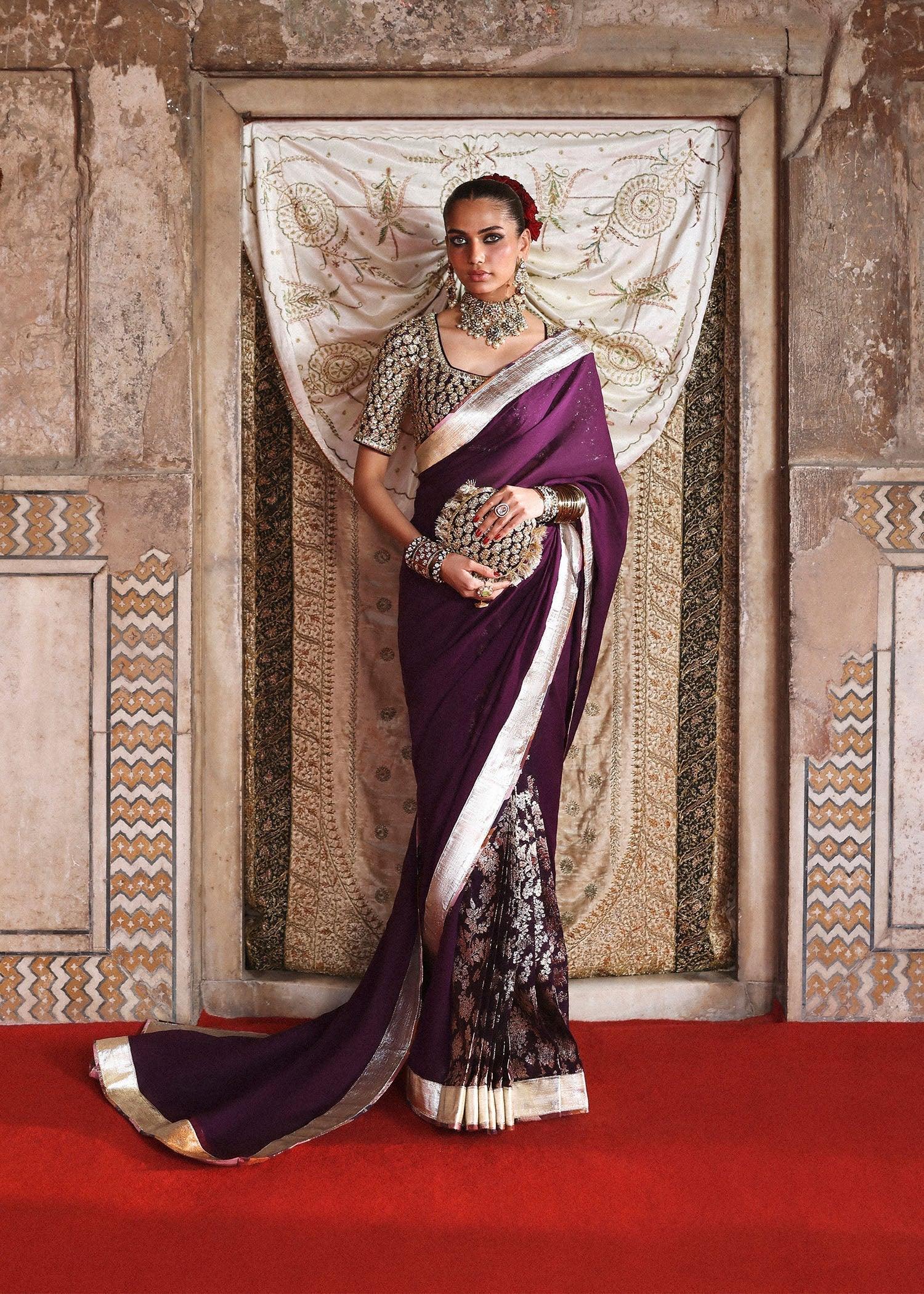 Hussain Rehar I Dilruba Bridals | Roya - Aqsa Fabrics