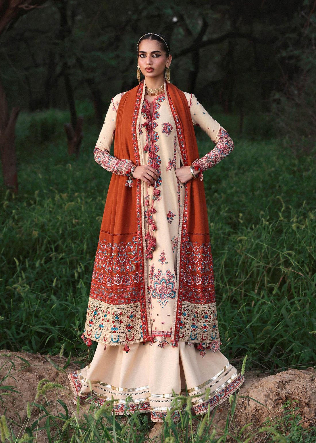 Hussain Rehar | Karandi 25 | Riva - Aqsa Fabrics
