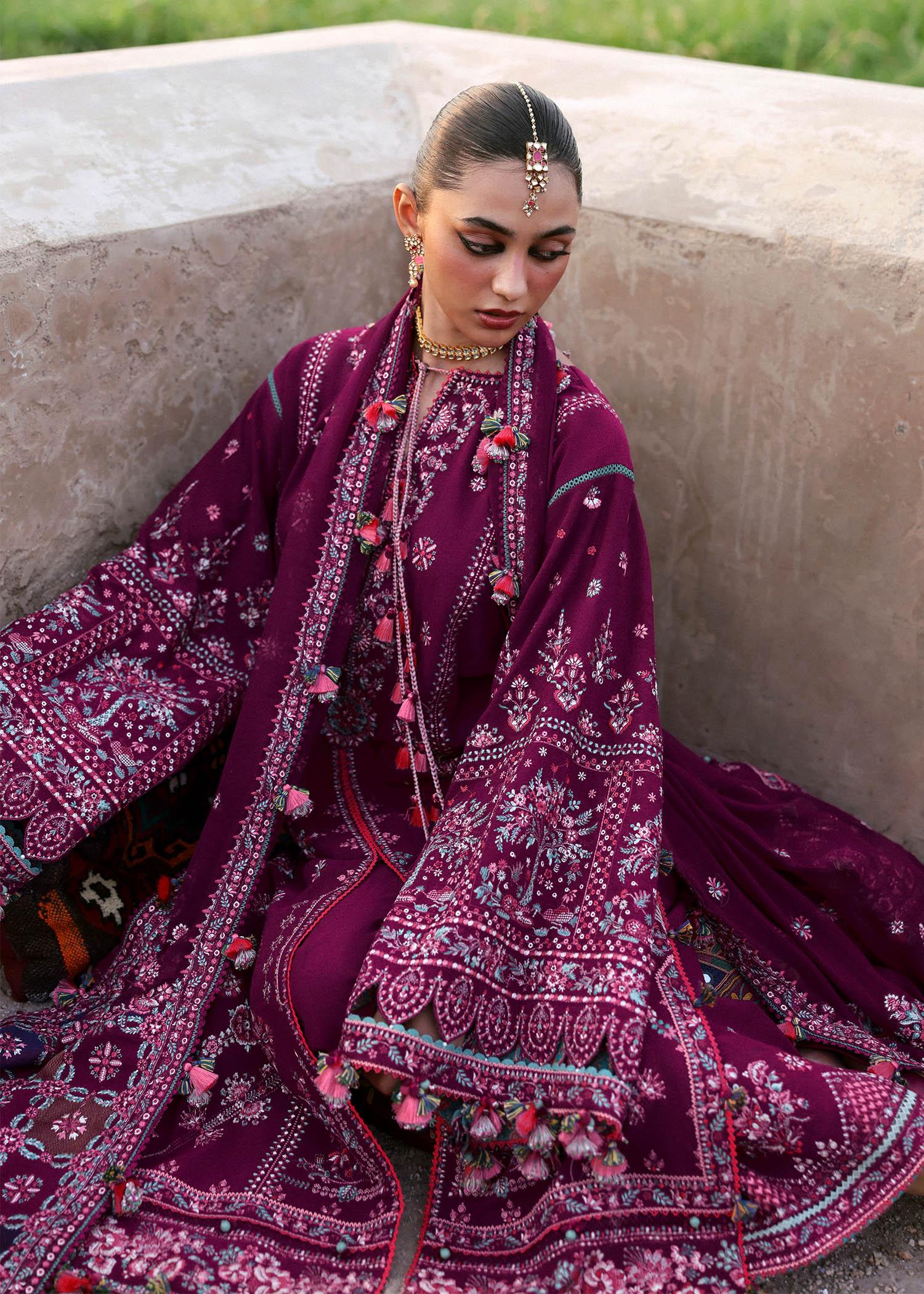 Hussain Rehar | Karandi 25 | Nargis - Aqsa Fabrics