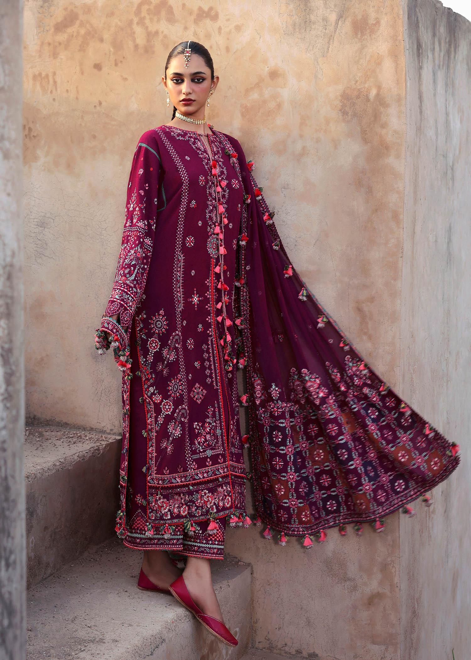 Hussain Rehar | Karandi 25 | Nargis - Aqsa Fabrics