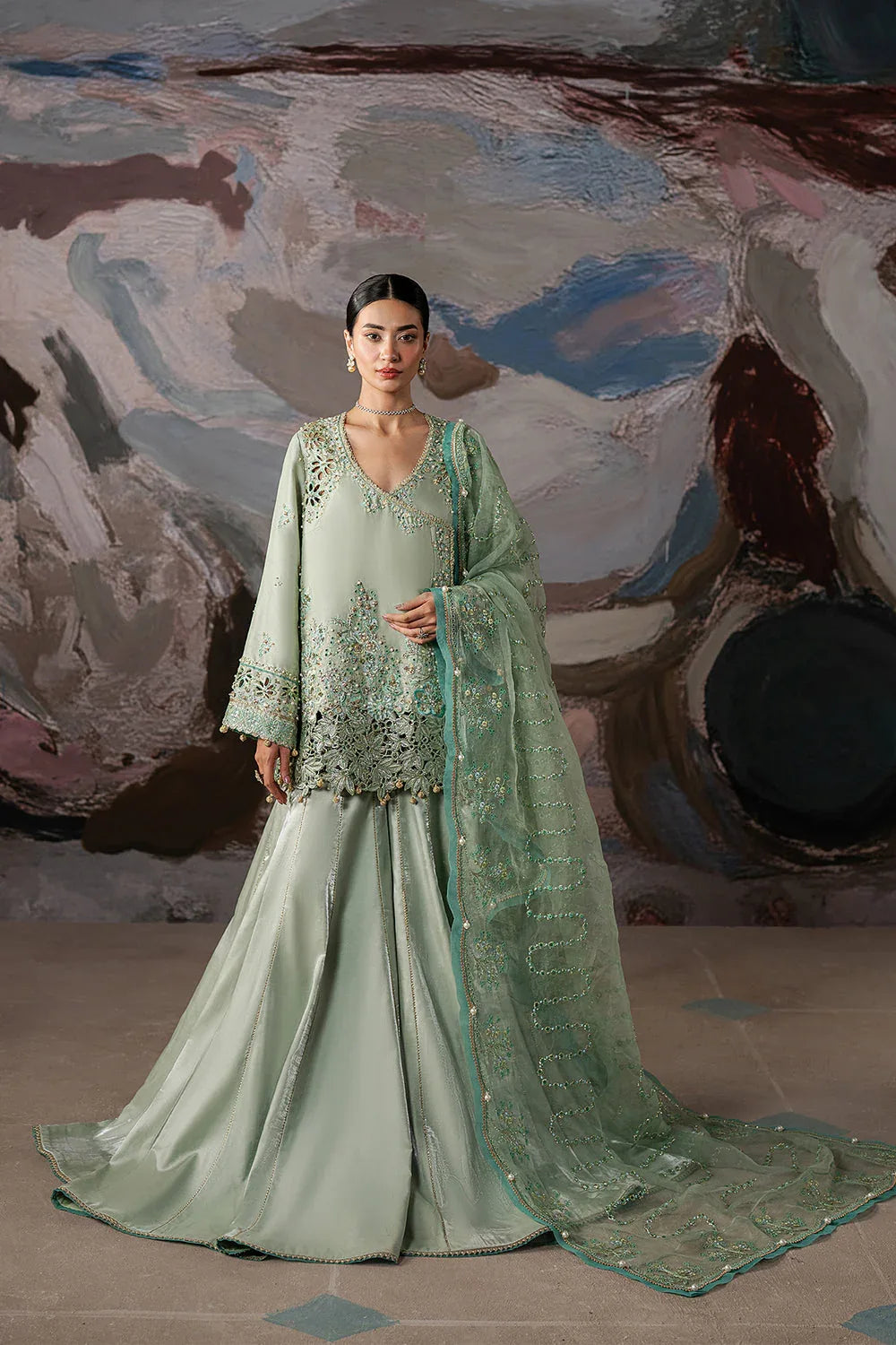 Ayzel | Solaris Wedding Formals 25 | GLOWEN - Aqsa Fabrics