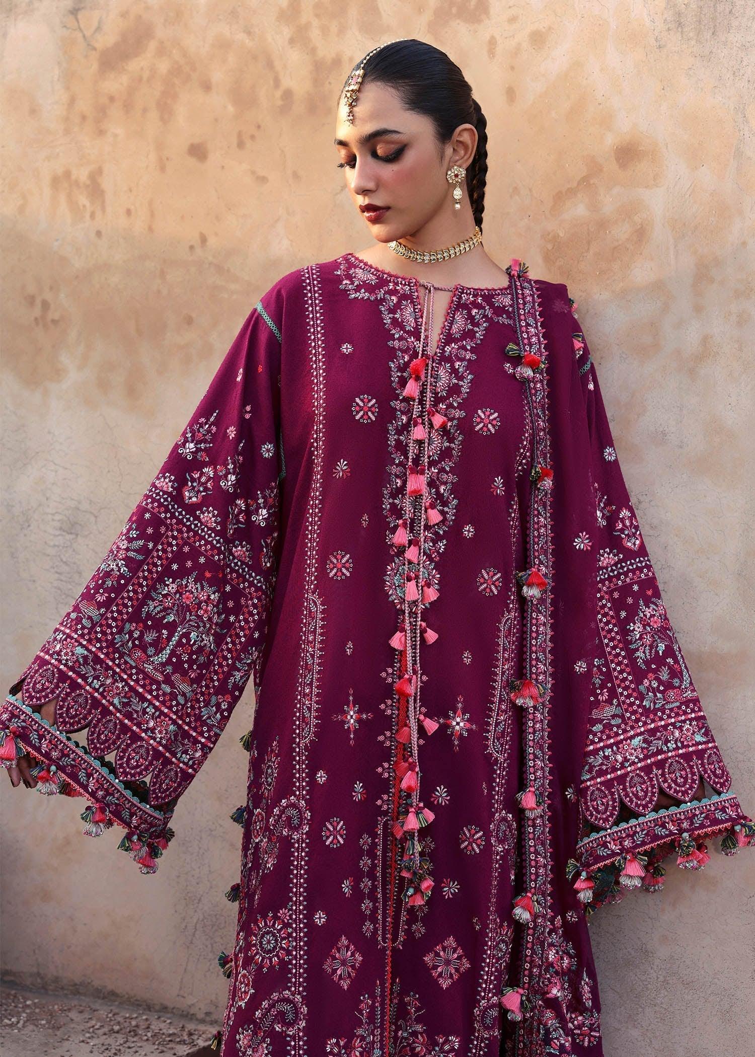 Hussain Rehar | Karandi 25 | Nargis - Aqsa Fabrics