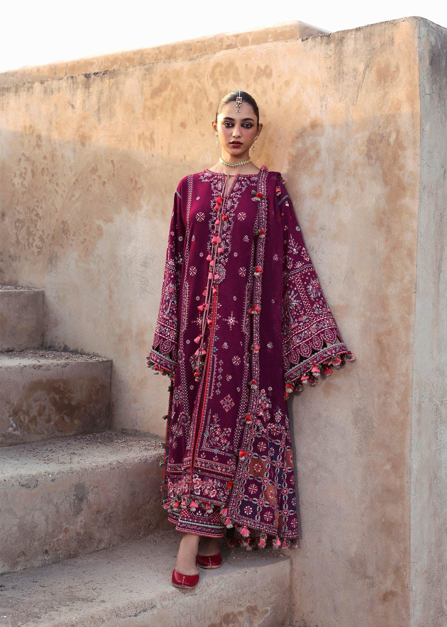 Hussain Rehar | Karandi 25 | Nargis - Aqsa Fabrics