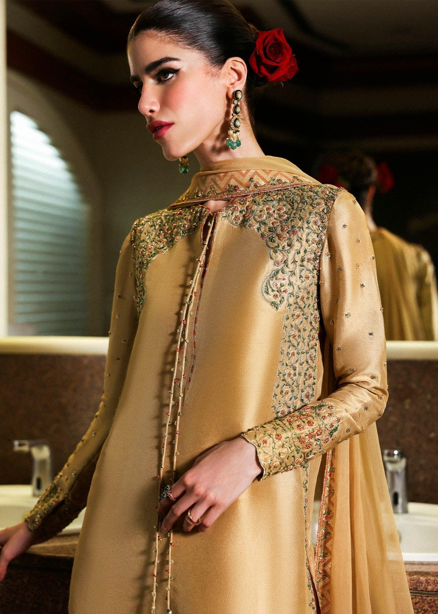 Hussain Rehar I The Scent Luxury Pret 25 I Delune - Aqsa Fabrics