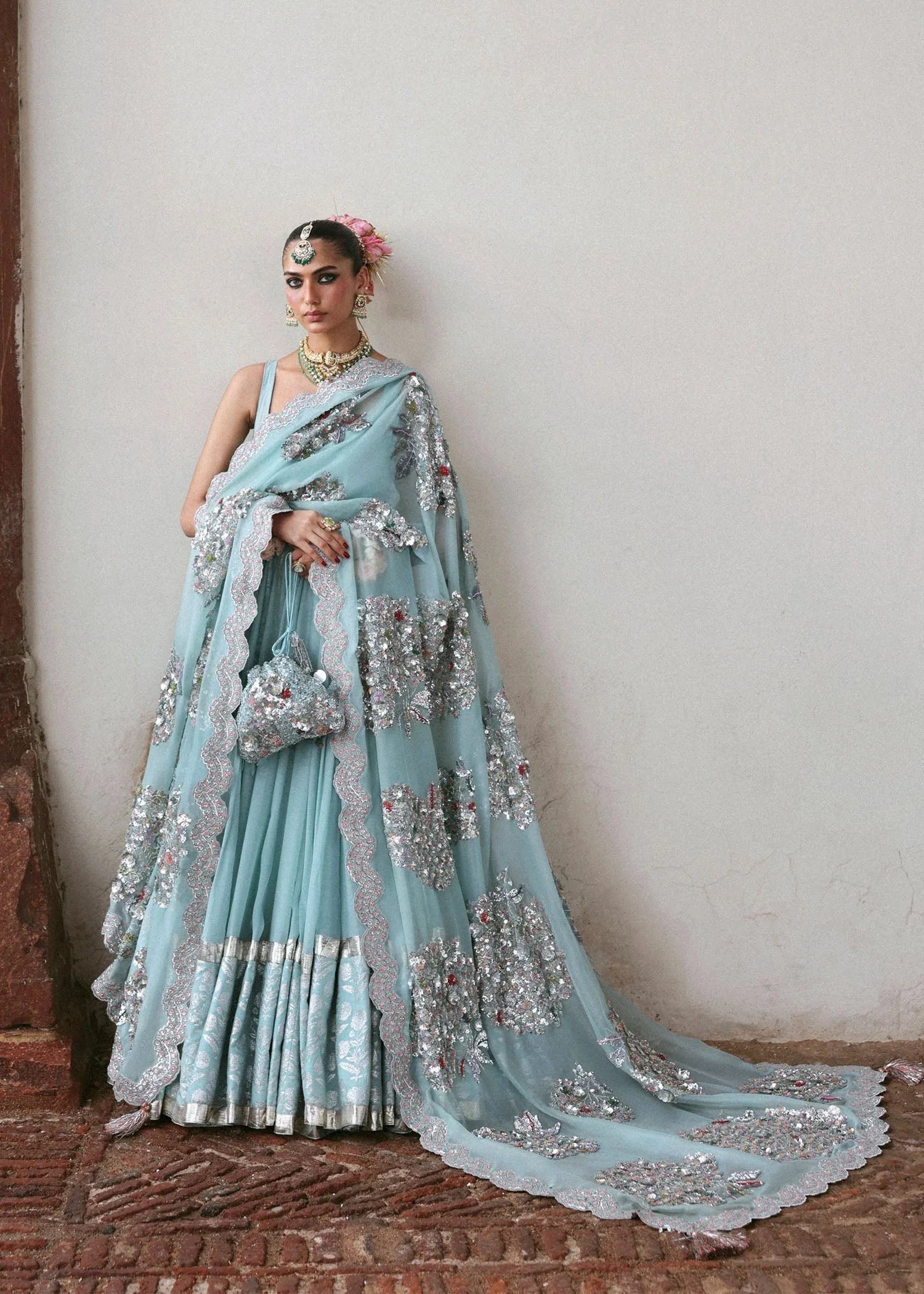 Hussain Rehar I Dilruba Bridals | Lilia - Aqsa Fabrics