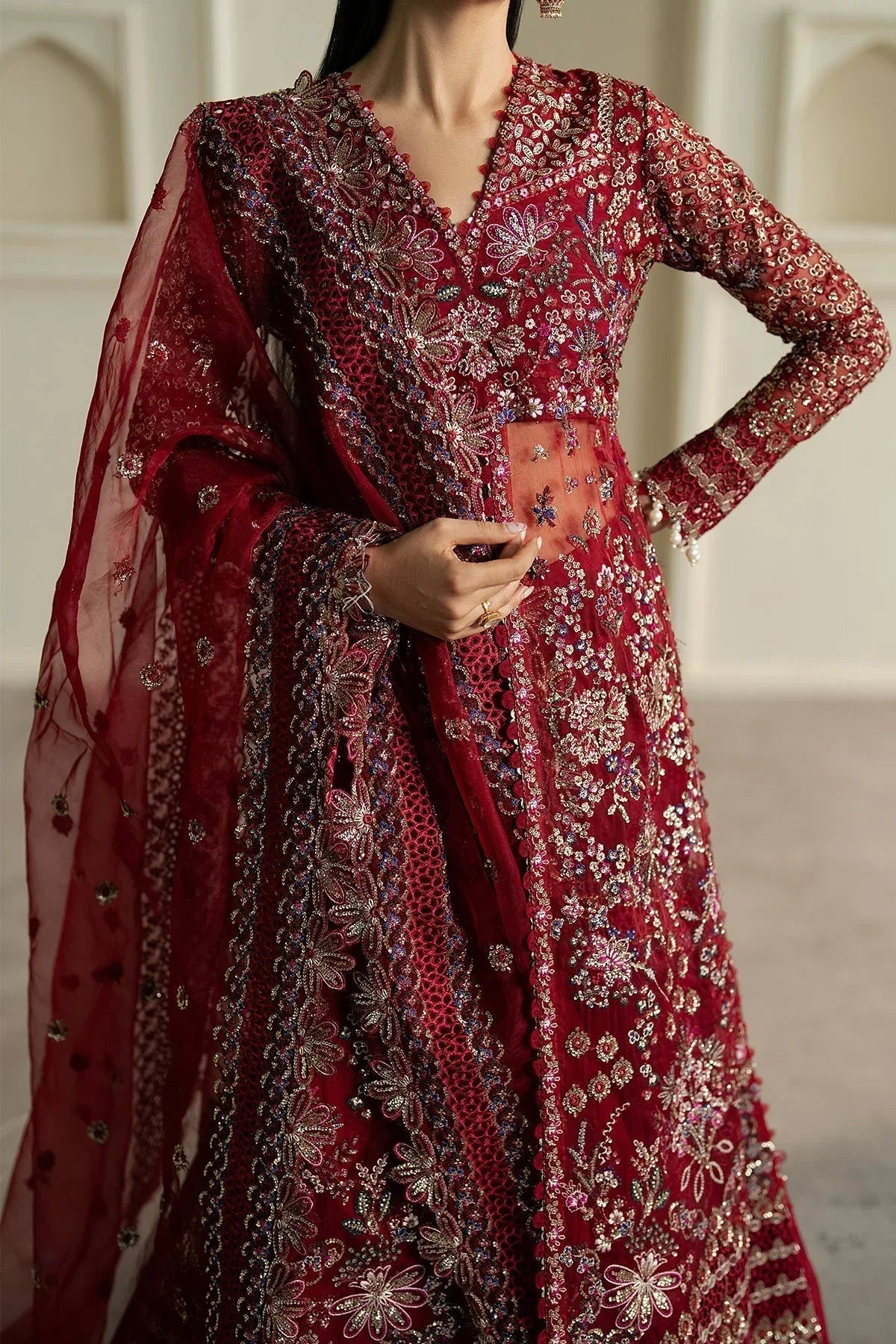 Ayzel | Pehli Nazar 25 |Naqqash - Aqsa Fabrics