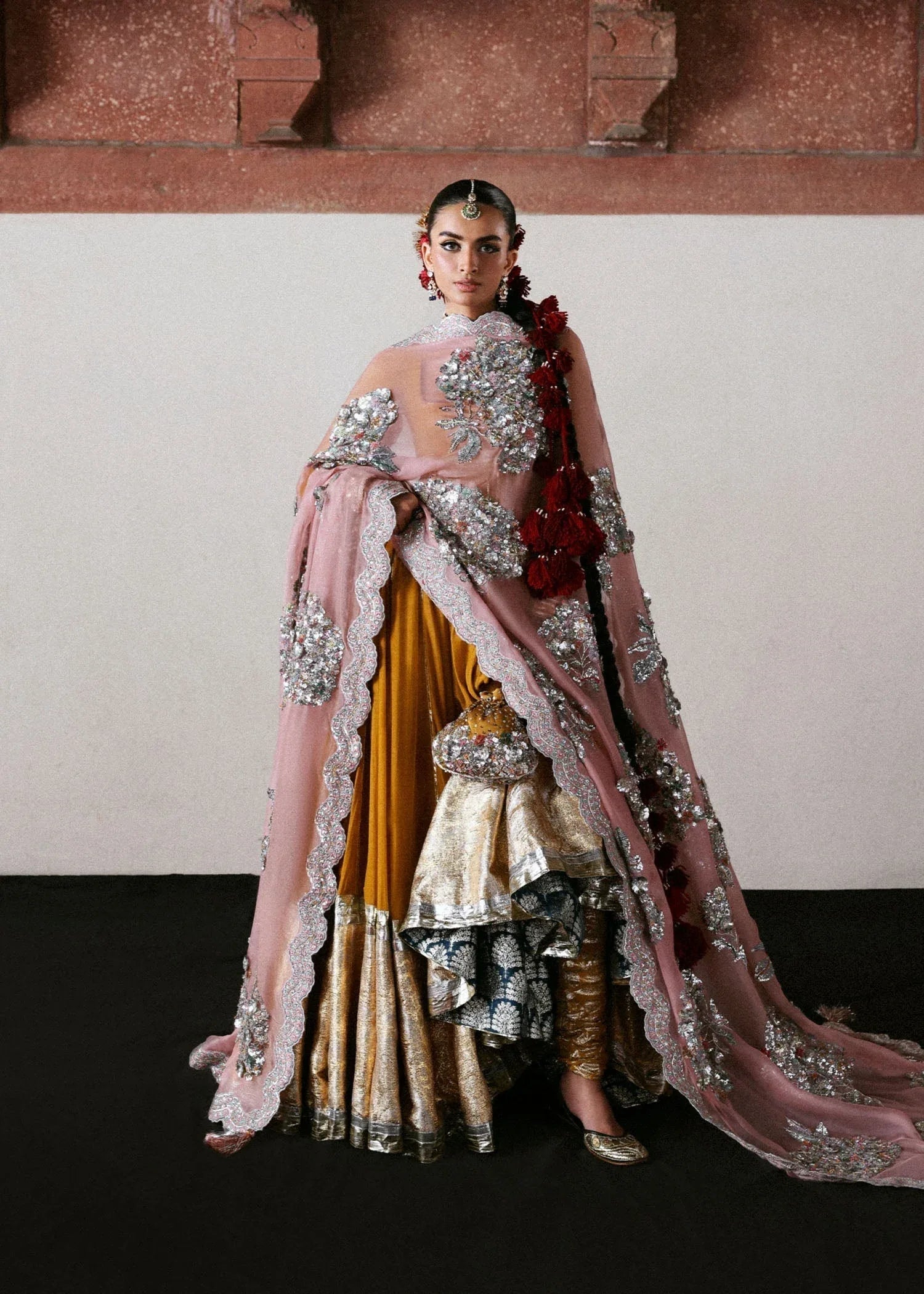 Hussain Rehar I Dilruba Bridals | Elika - Aqsa Fabrics
