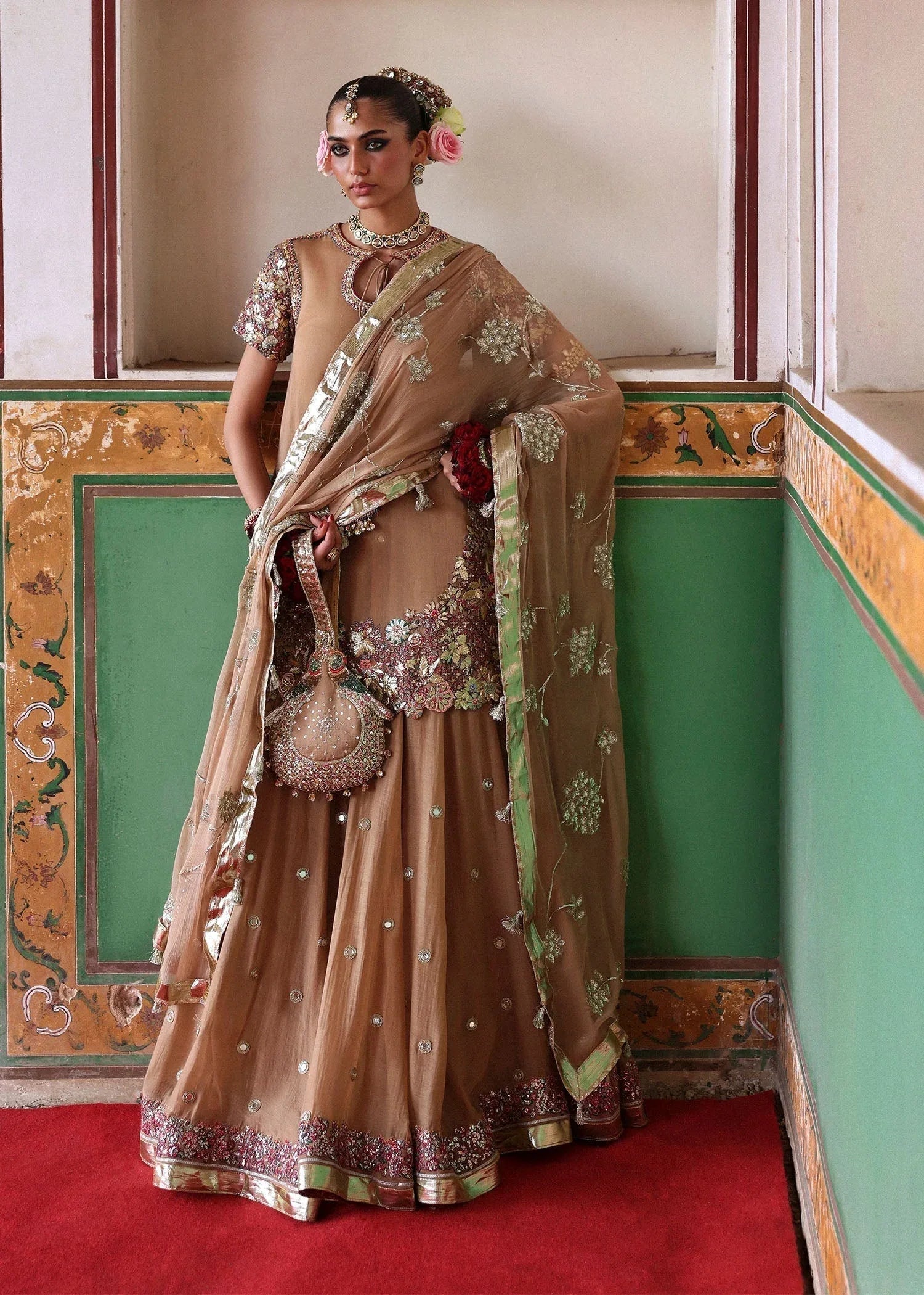 Hussain Rehar I Dilruba Bridals | Mehrab - Aqsa Fabrics