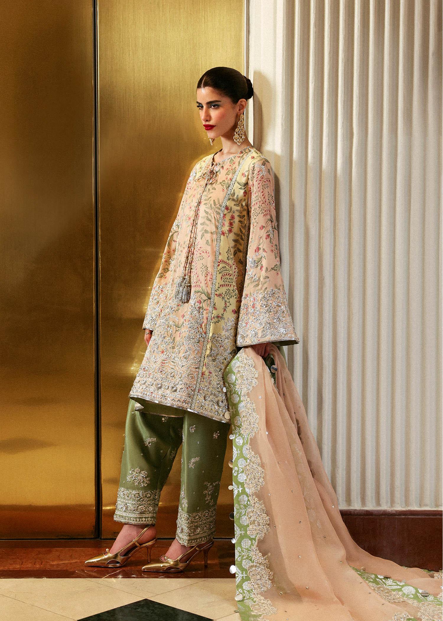 Hussain Rehar I The Scent Luxury Pret 25 I Reve - Aqsa Fabrics