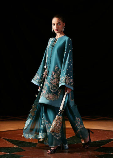 Hussain Rehar I The Scent Luxury Pret 25 I Verta - Aqsa Fabrics