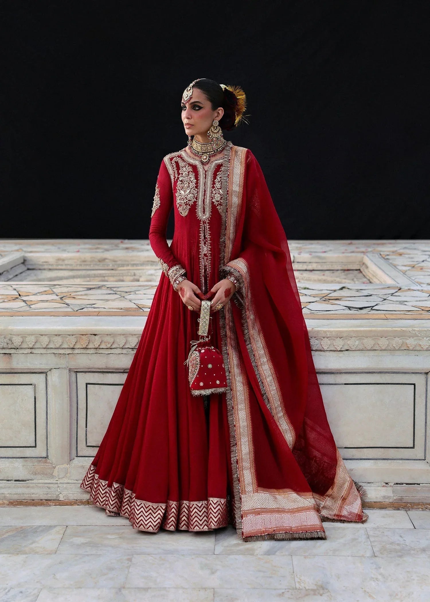 Hussain Rehar I Dilruba Bridals | Dilrubah - Aqsa Fabrics