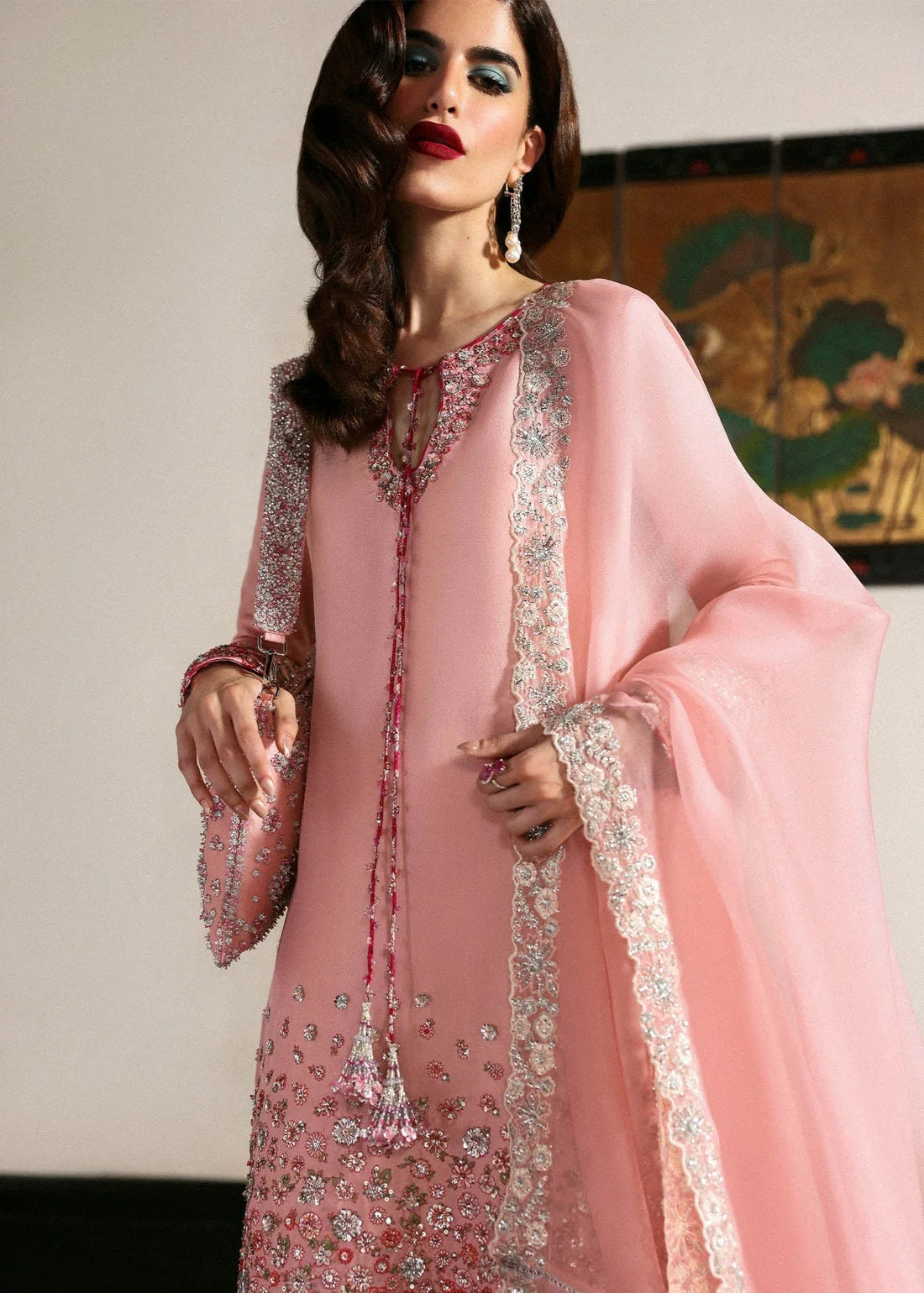 Hussain Rehar I The Scent Luxury Pret 25 I Evara - Aqsa Fabrics