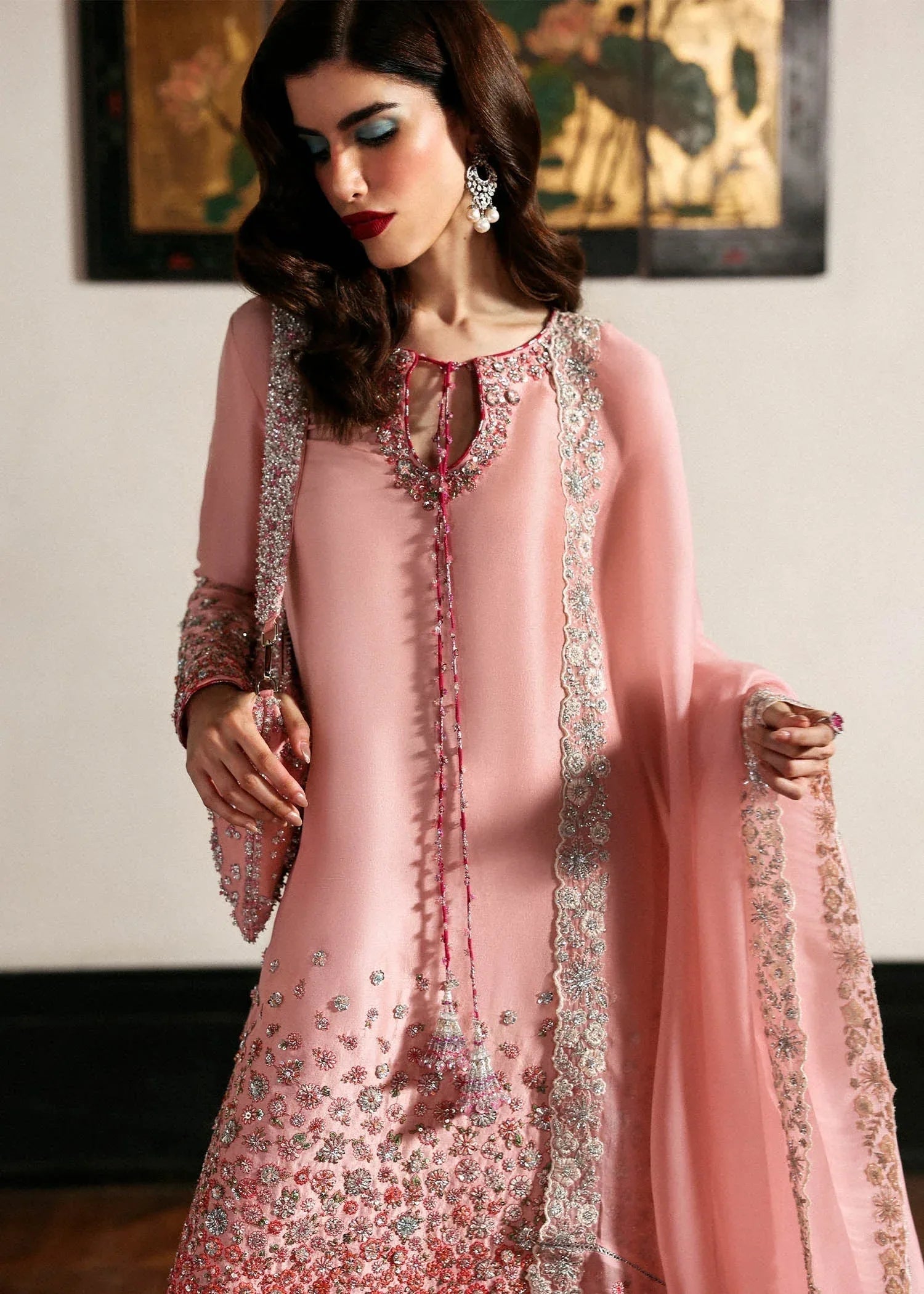 Hussain Rehar I The Scent Luxury Pret 25 I Evara - Aqsa Fabrics
