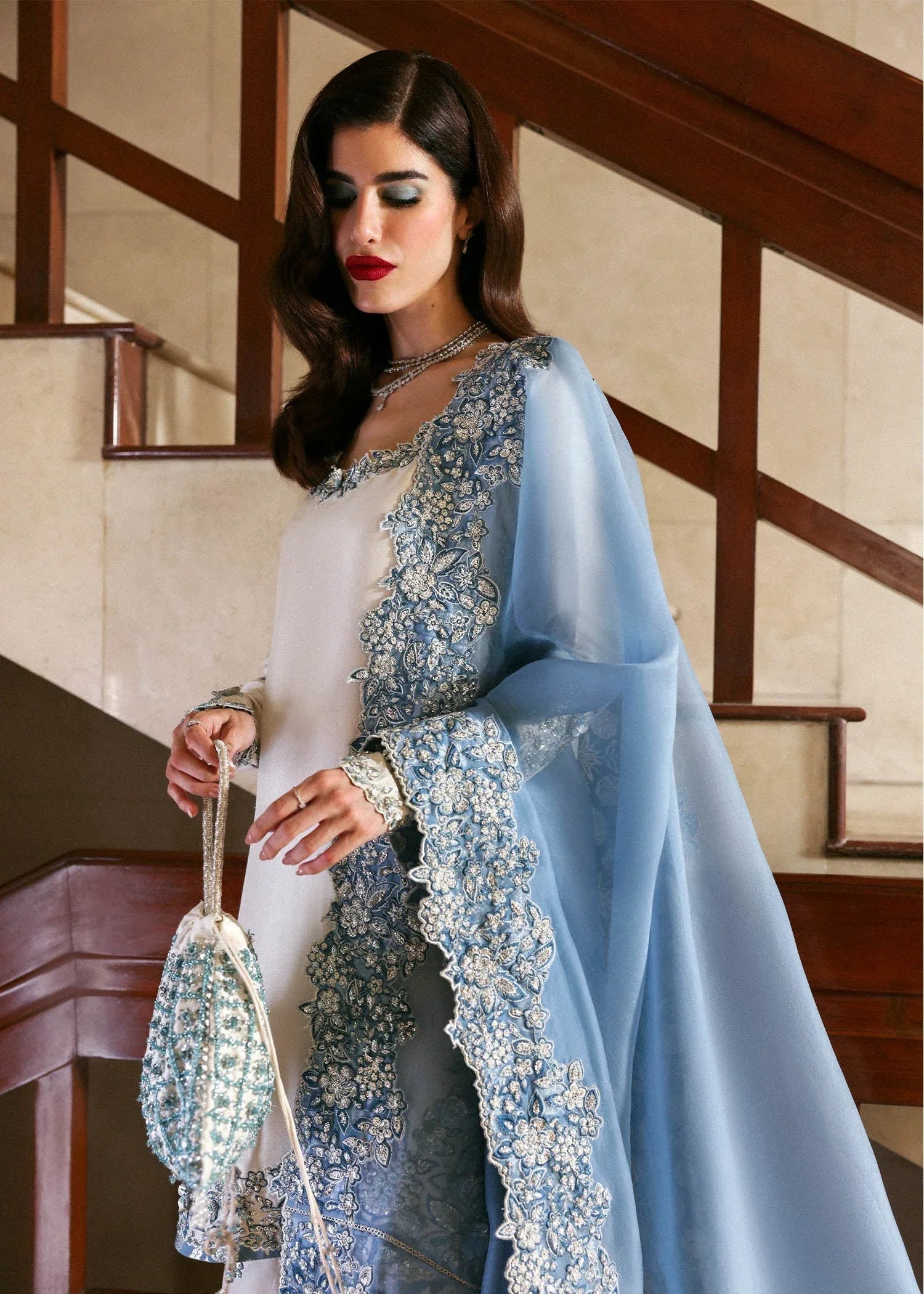 Hussain Rehar I The Scent Luxury Pret 25 I Virelle - Aqsa Fabrics