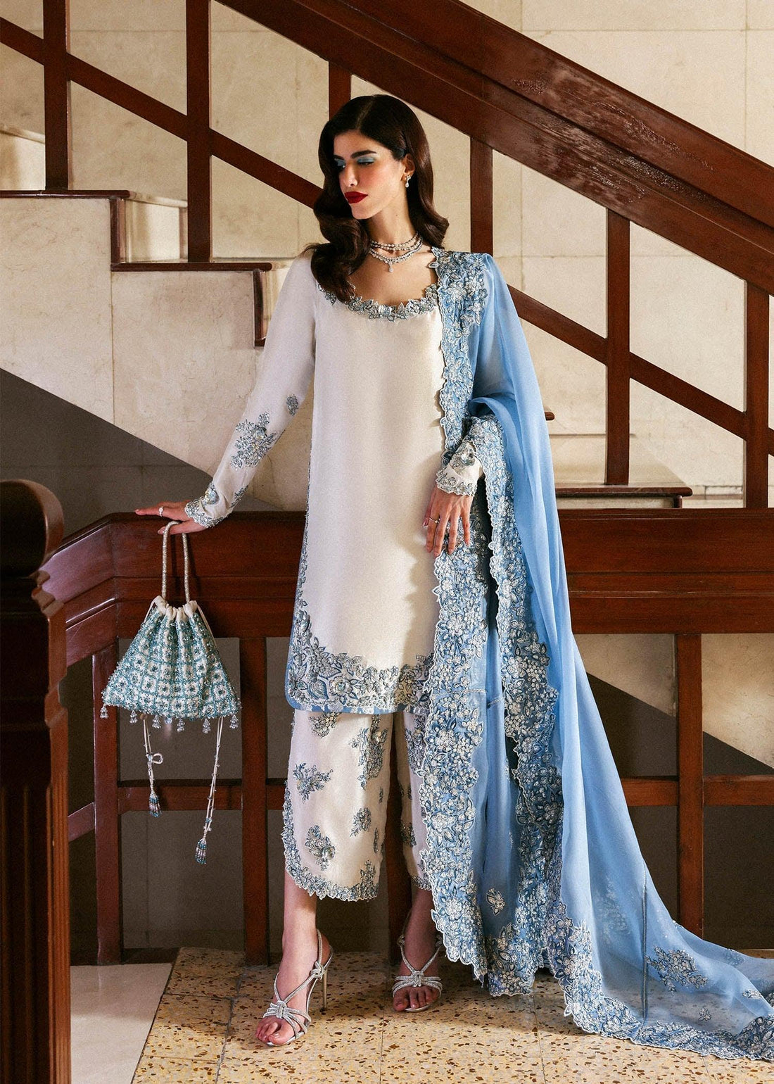 Hussain Rehar I The Scent Luxury Pret 25 I Virelle - Aqsa Fabrics