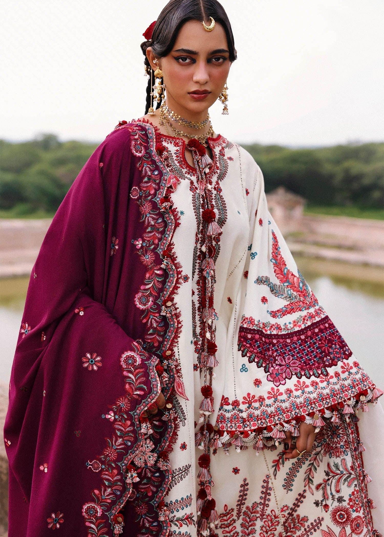 Hussain Rehar | Karandi 25 | Afsaneh - Aqsa Fabrics