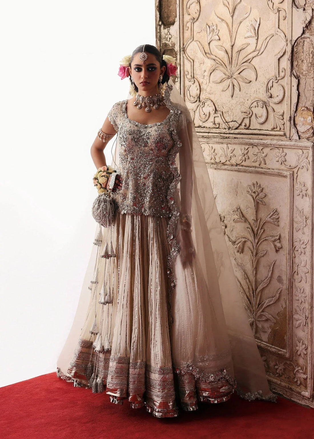 Hussain Rehar I Dilruba Bridals | Parisa - Aqsa Fabrics