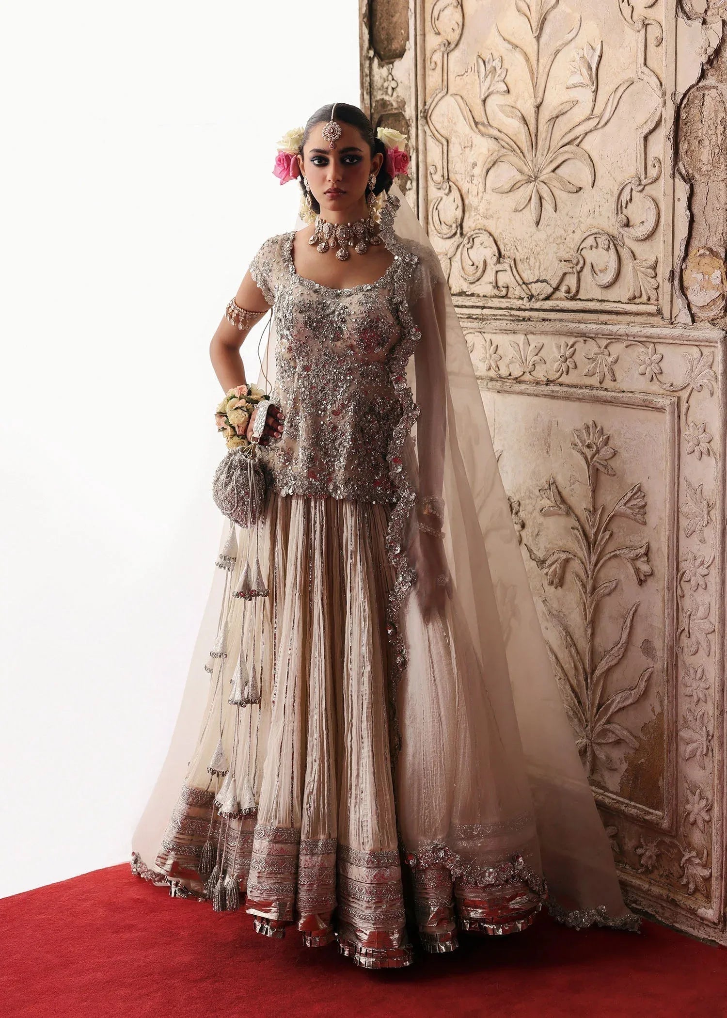 Hussain Rehar I Dilruba Bridals | Parisa - Aqsa Fabrics