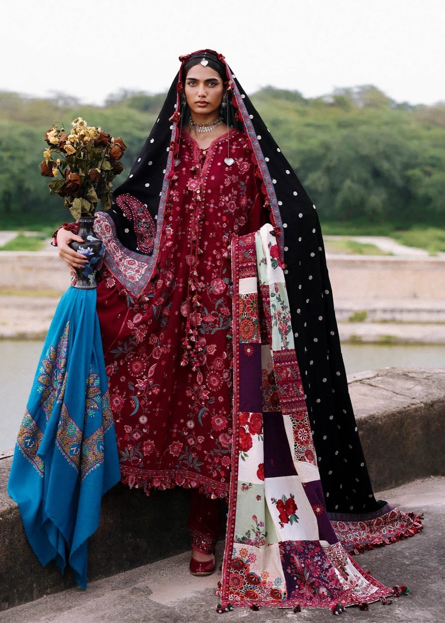 Hussain Rehar | Karandi 25 | Pankhuri - Aqsa Fabrics
