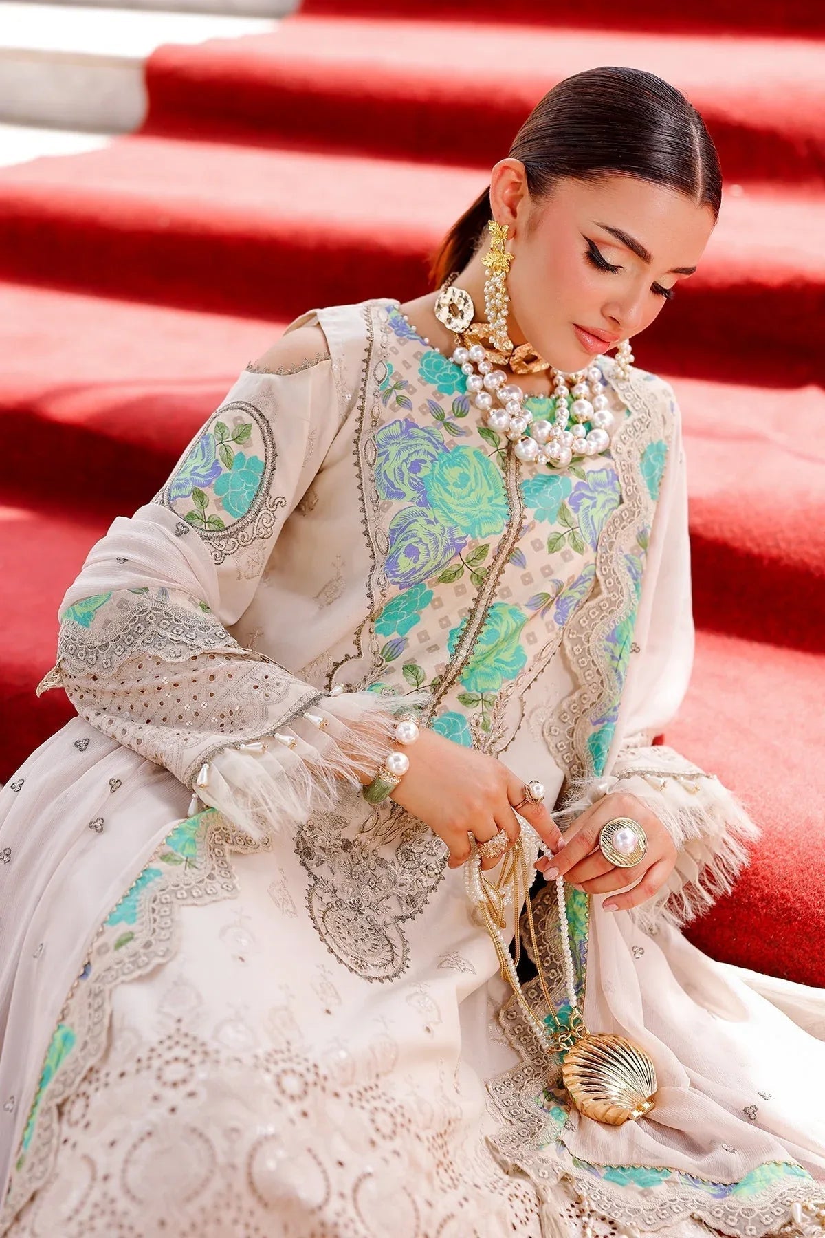 Charizma | Tabeer Lawn Vol 25 | CT5-11 - Aqsa Fabrics