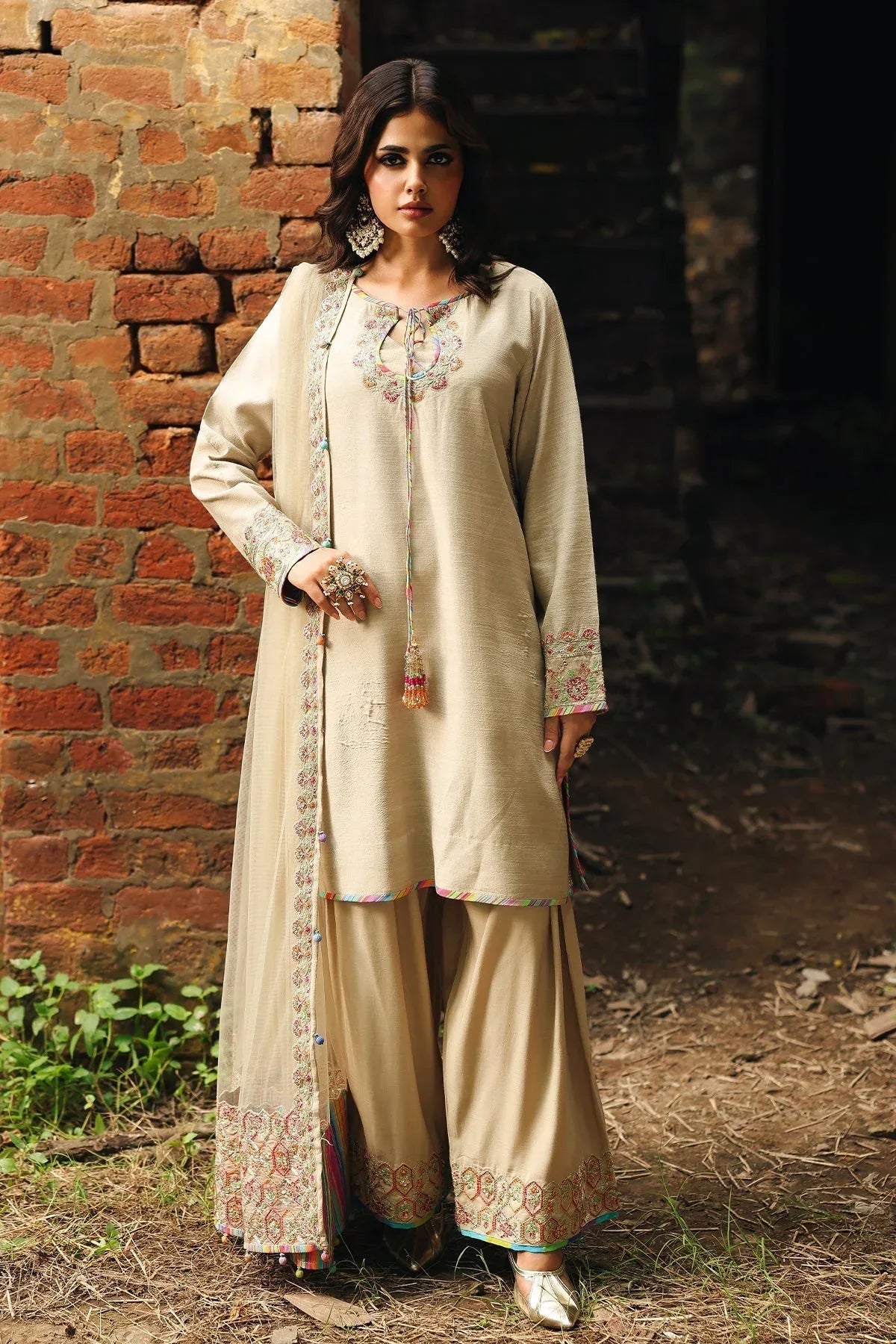 Charizma | Festive Pret | Suit CMA-5-091 - Aqsa Fabrics